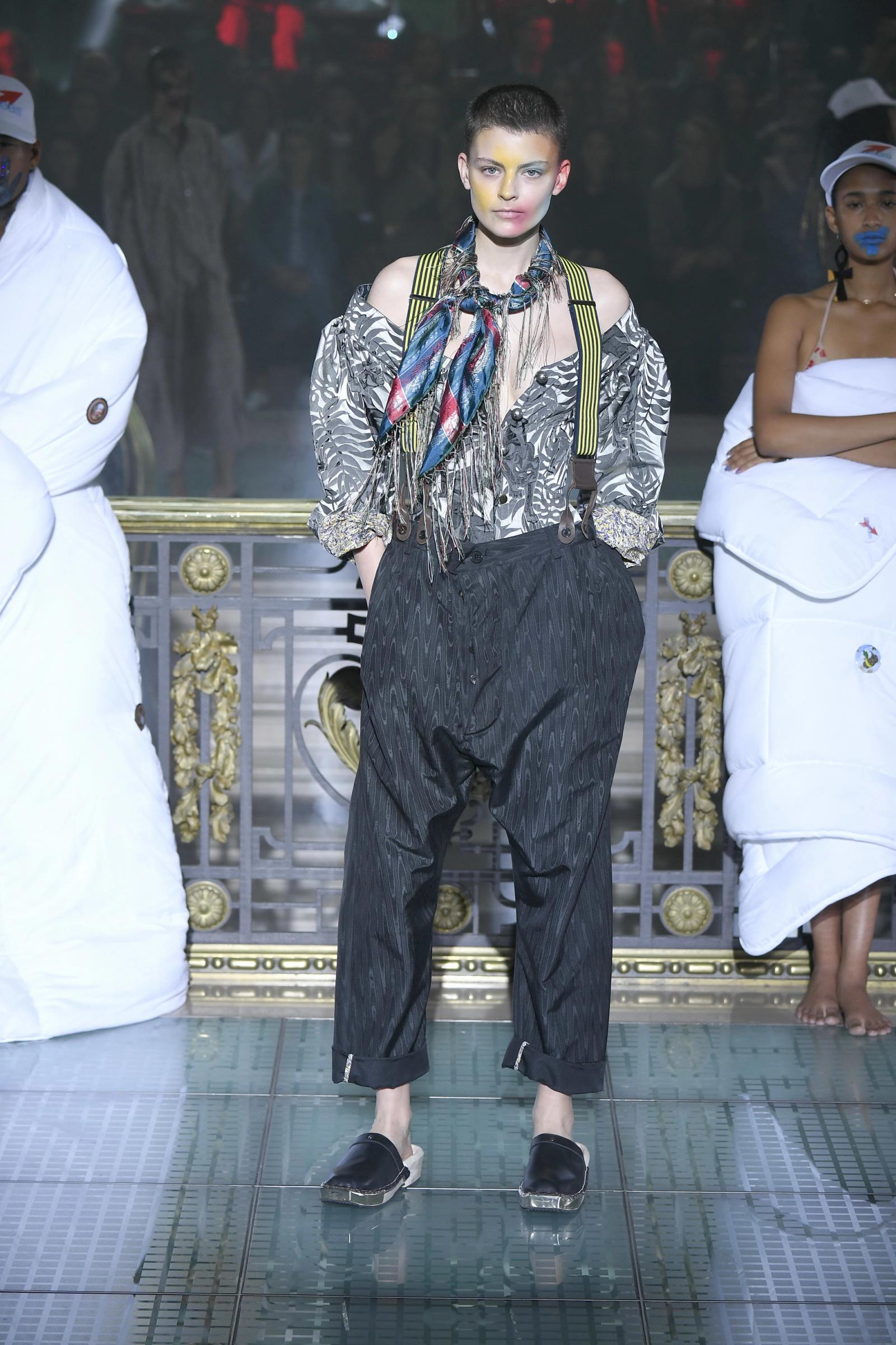 Andreas Kronthaler - for vivienne Westwood S/S 2018 styled by Sabina Schreder