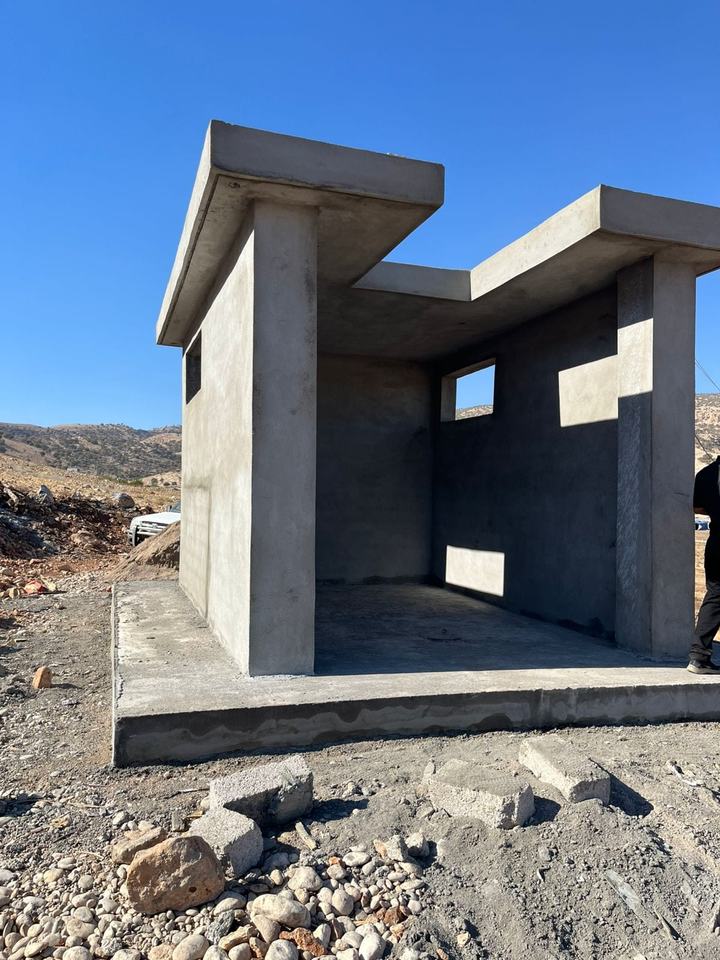 Rebar reinforcement for a concrete structure