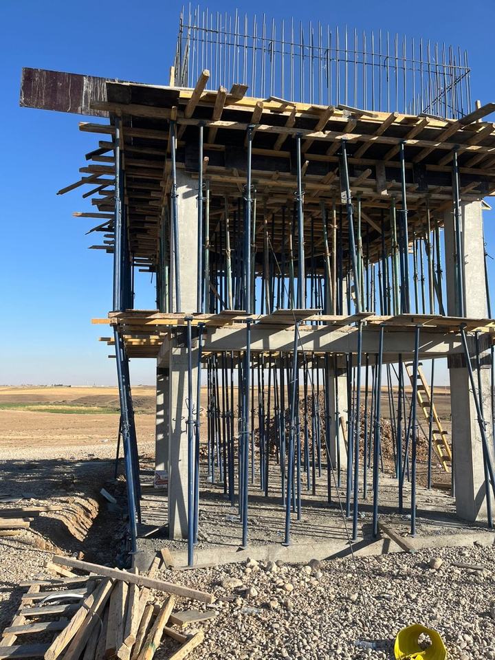 Rebar reinforcement for a concrete structure