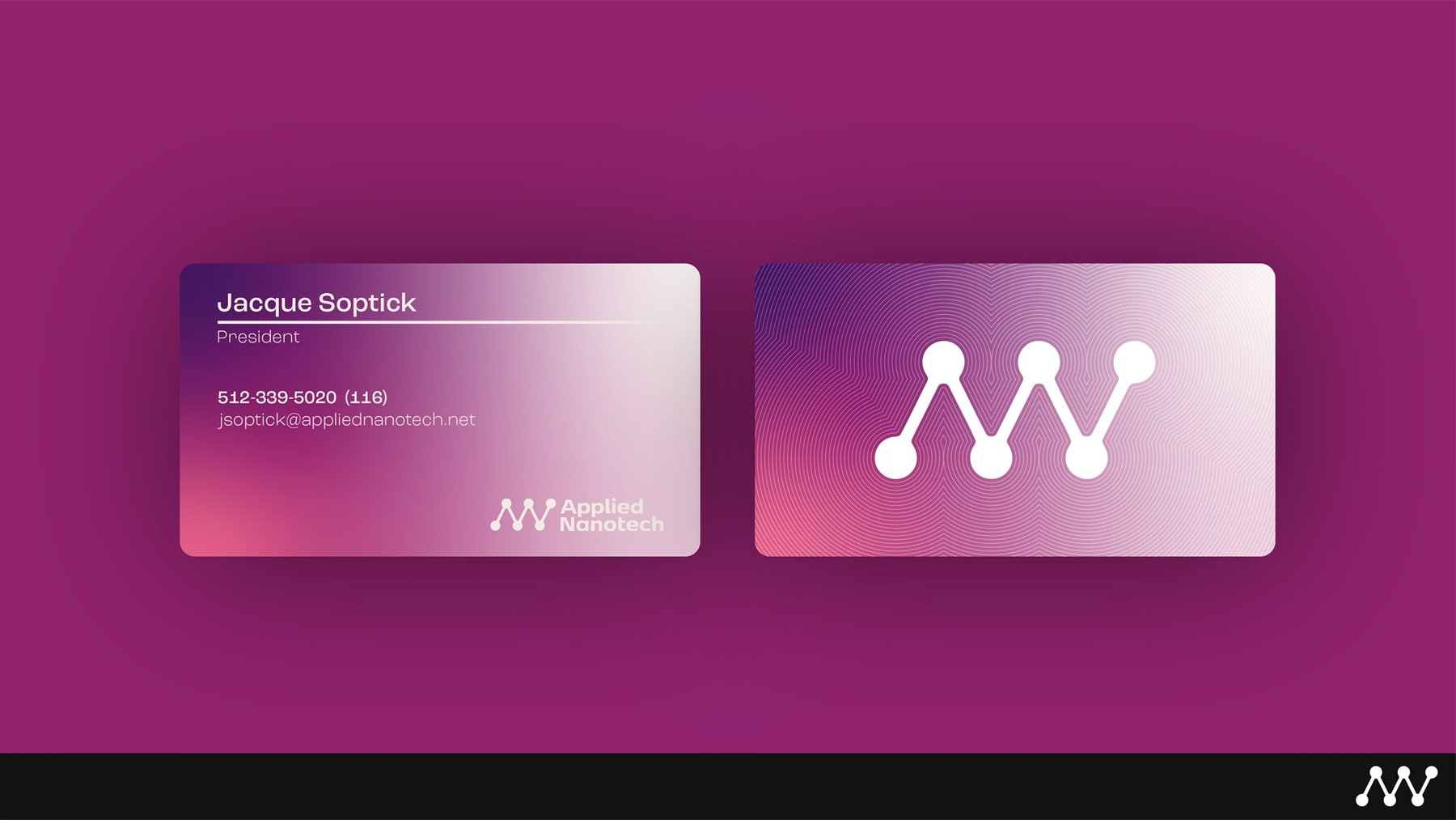 Applied Nanotech business cards