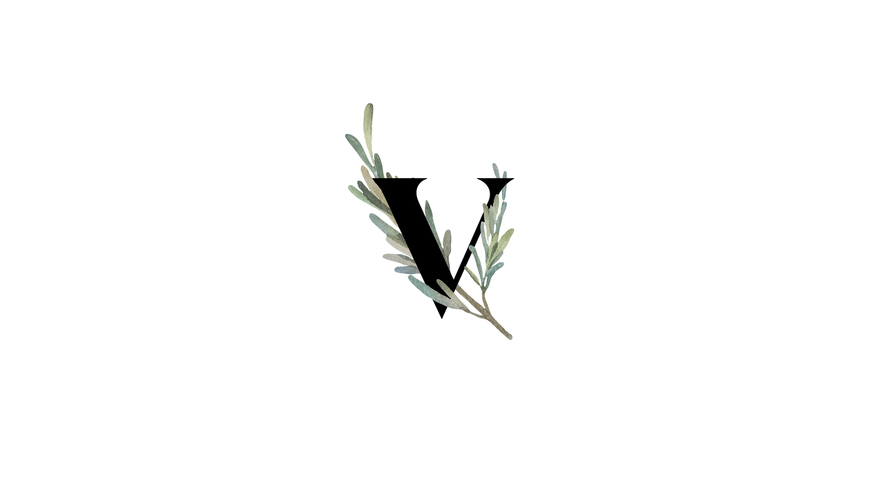 Veratina Kitchens rosemary monogram
