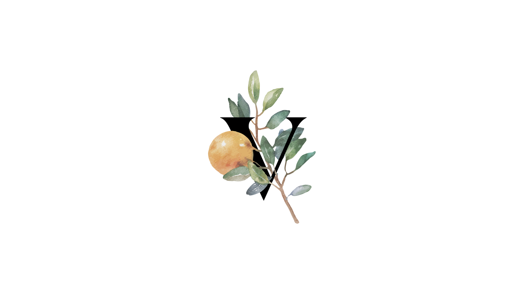 Veratina Kitchens citrus monogram