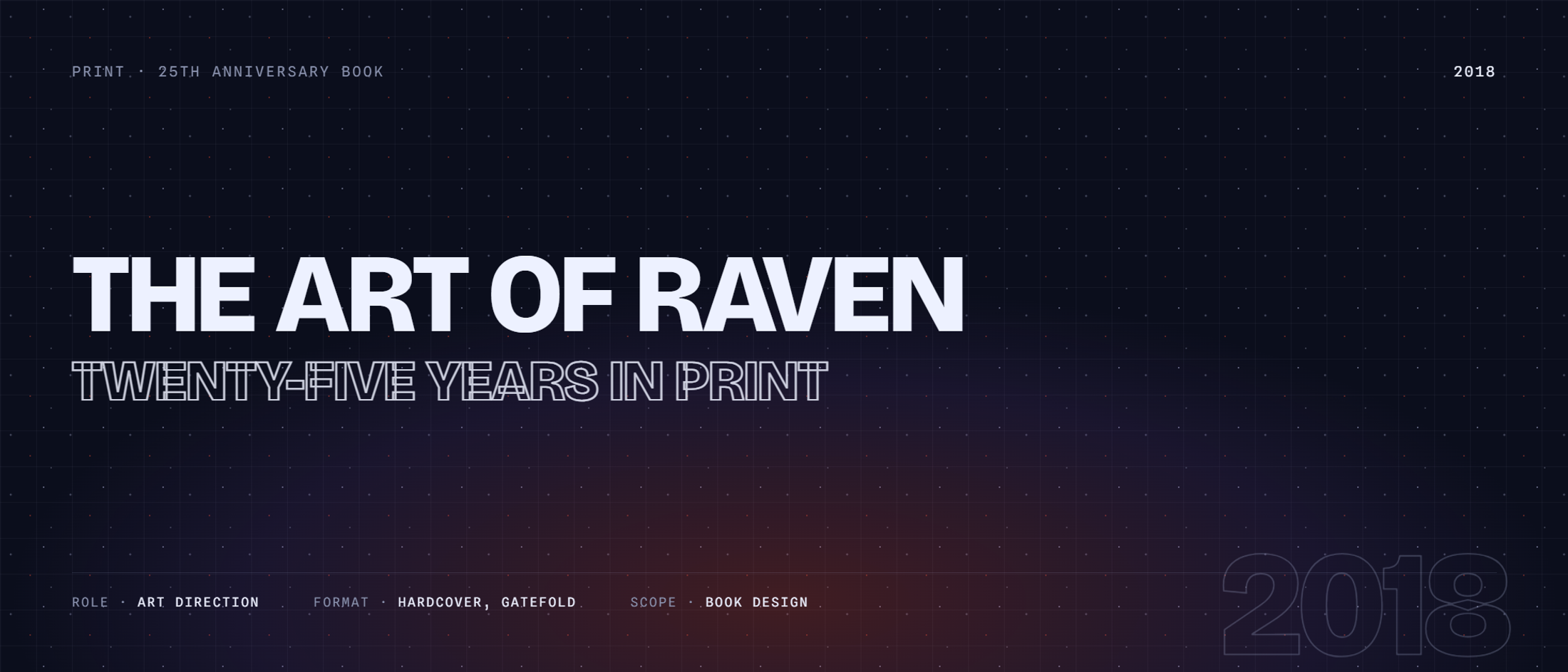 The Art of Raven — Book