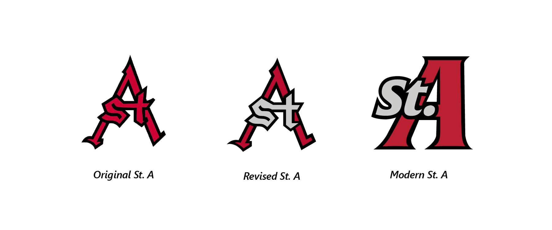 The St. A athletic monogram