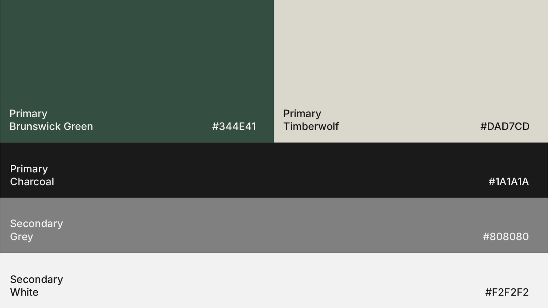 Colour palette
