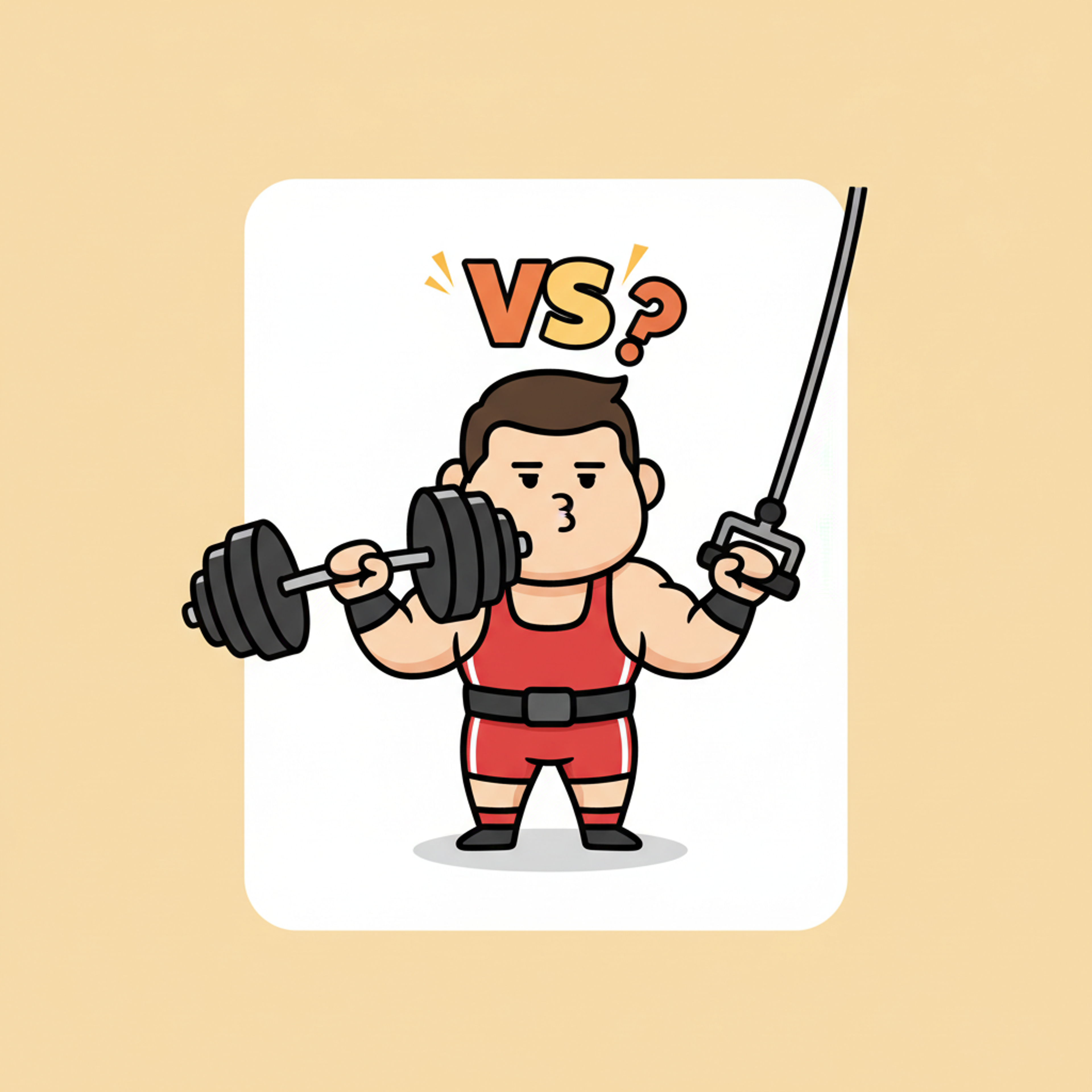 Free Weights vs Machines