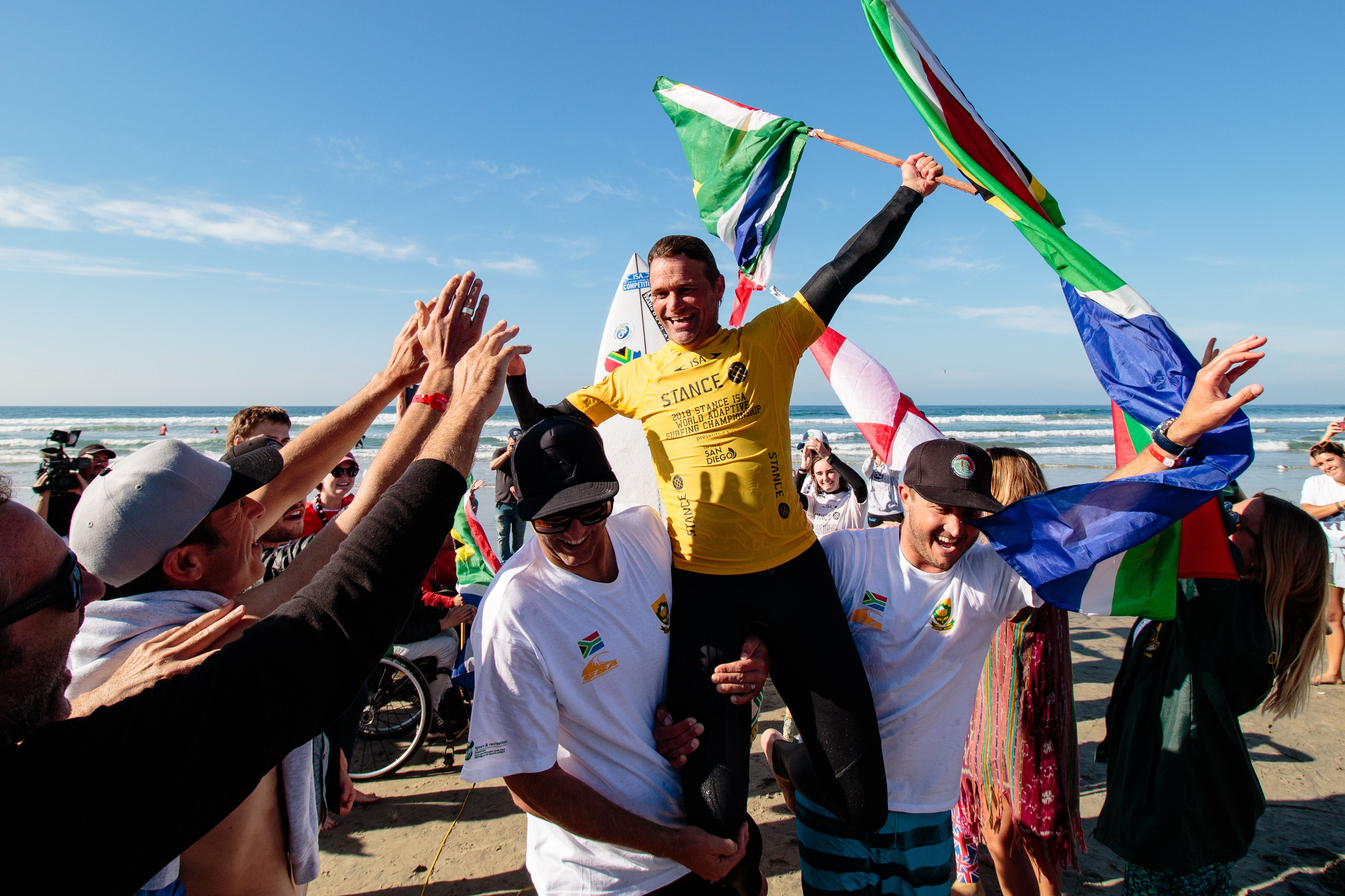 La Jolla California, 2018. 2nd ISA World Title.