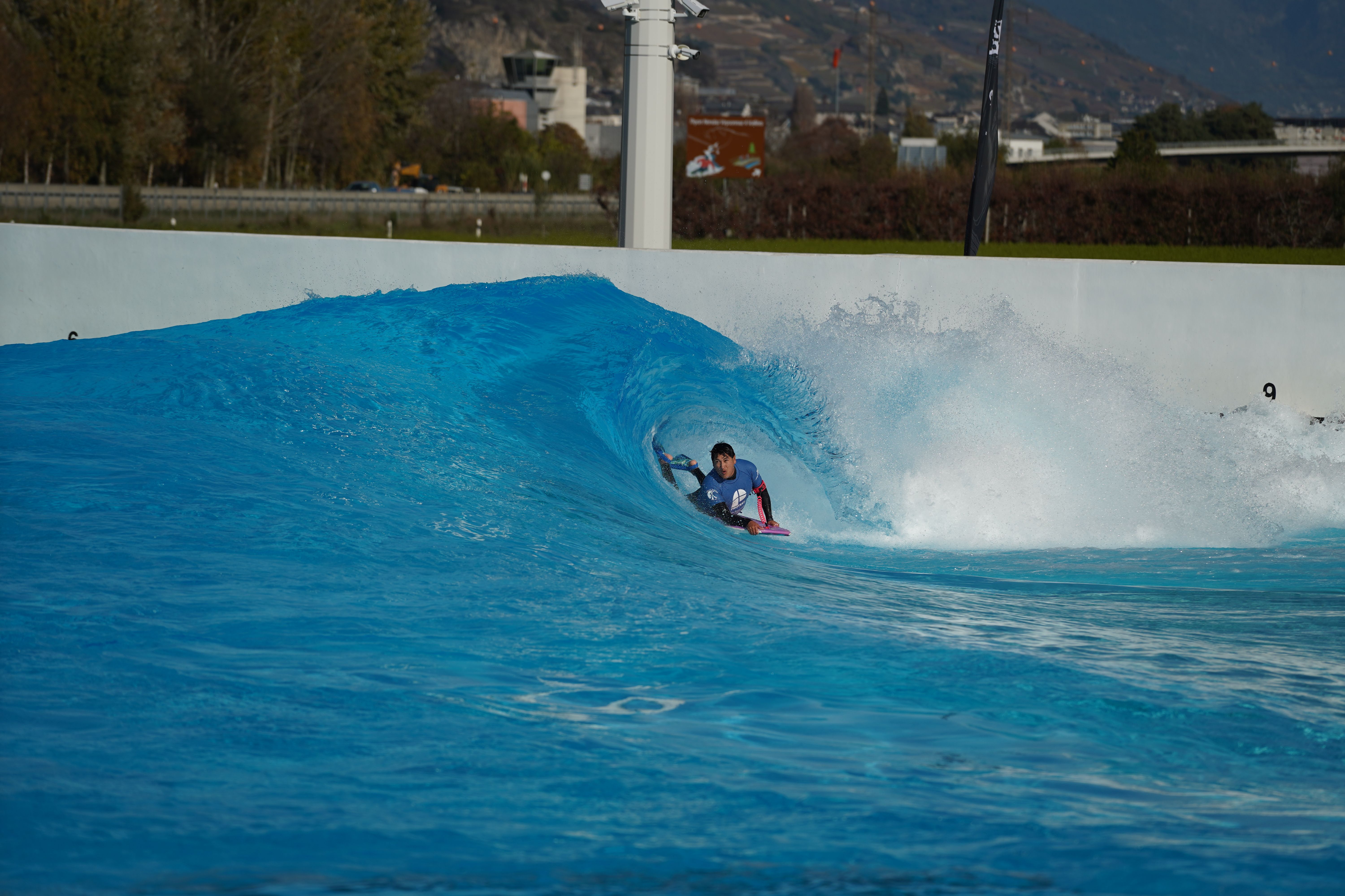 Bodyboarding is part of the Wavepool Surf Tour