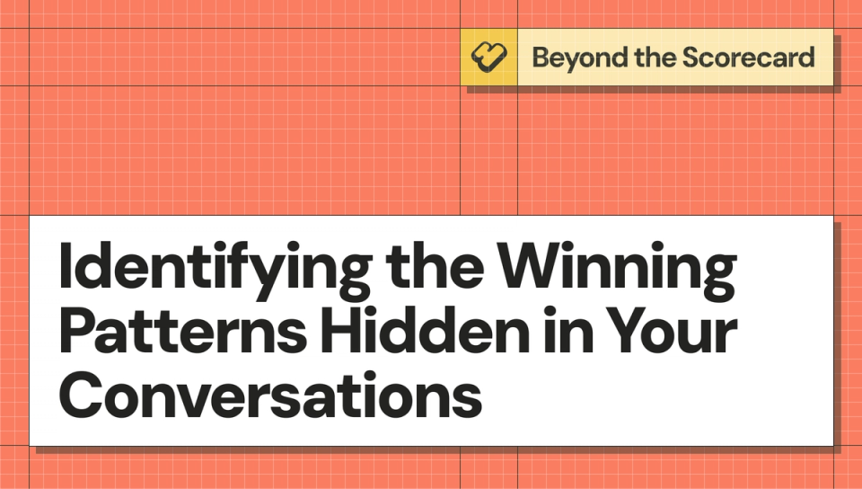 how to find winning patterns beyond qa scorecards title image