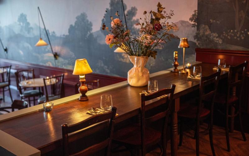 Interieur restaurant Bistro Sitèr in Sittard