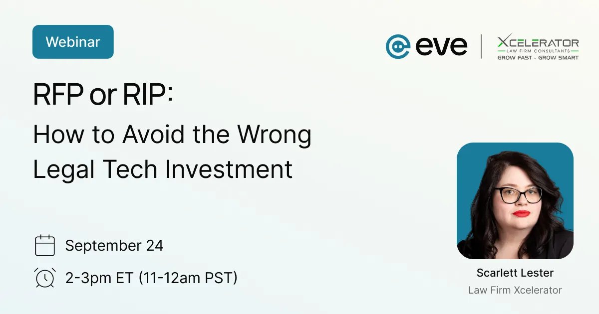 RFP or RIP: How to avoid the Wrong Legal Tech Investment