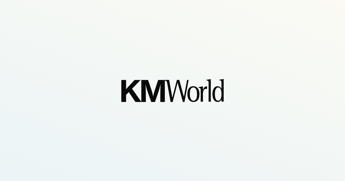 KMWorld logo