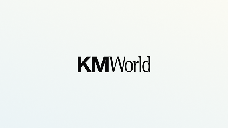 KMWorld logo