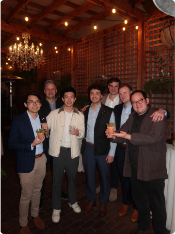 eve team at the party