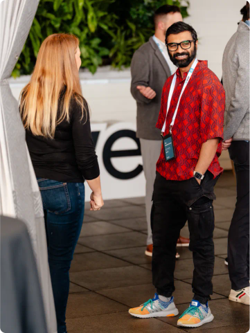 eve team at the conference