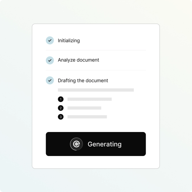 Mini interface chart for Demand Letters