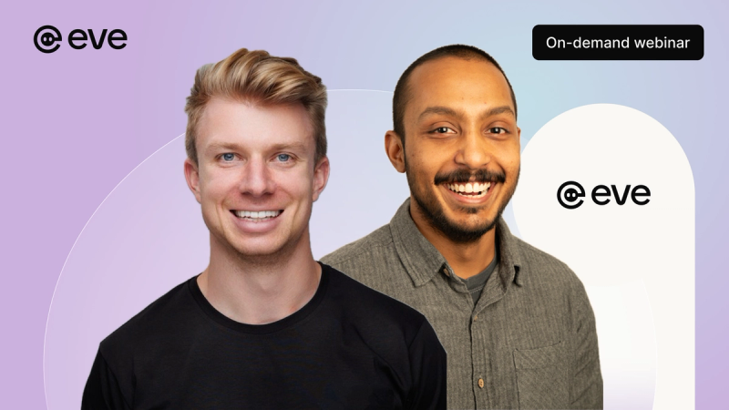 Webinar with the Eve team
