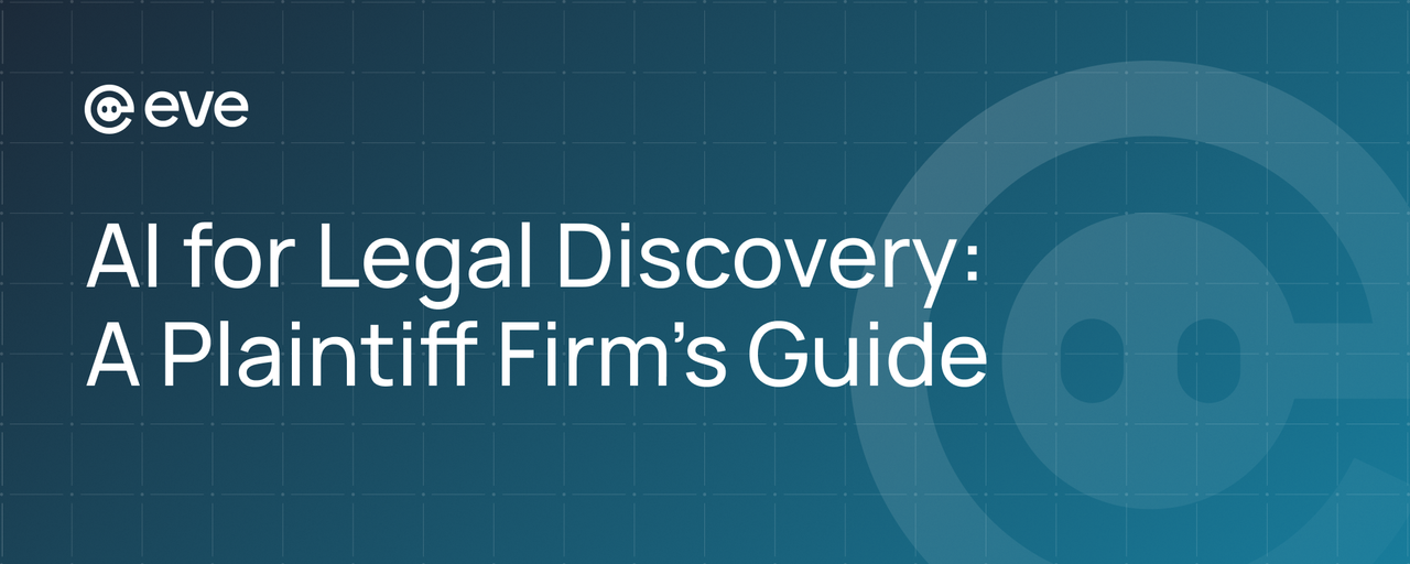 AI for Legal Discovery: A Plaintiff Firm’s Guide to Drafting, Responding, and Review
