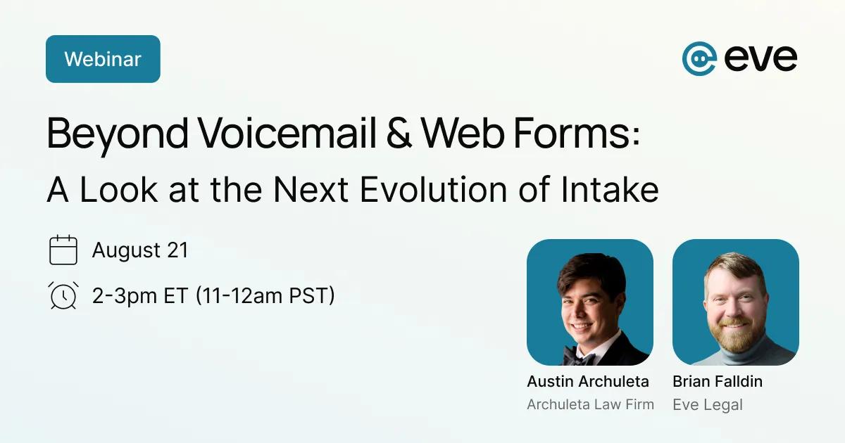 Webinar with the Eve team