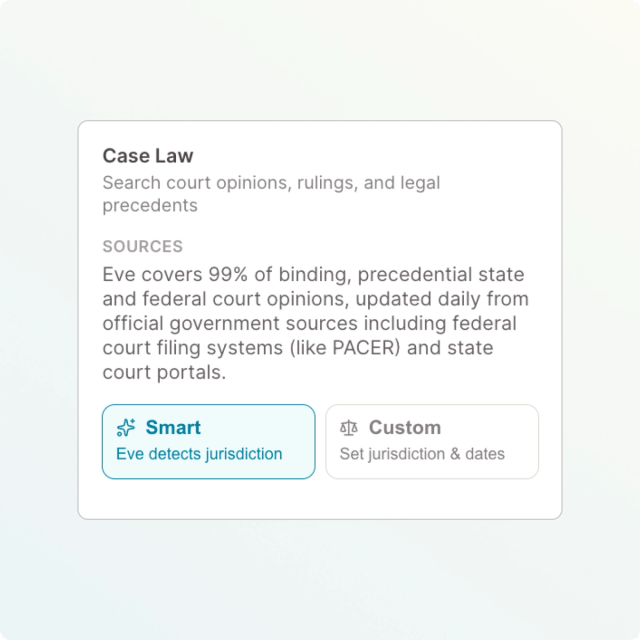 Case Law Research