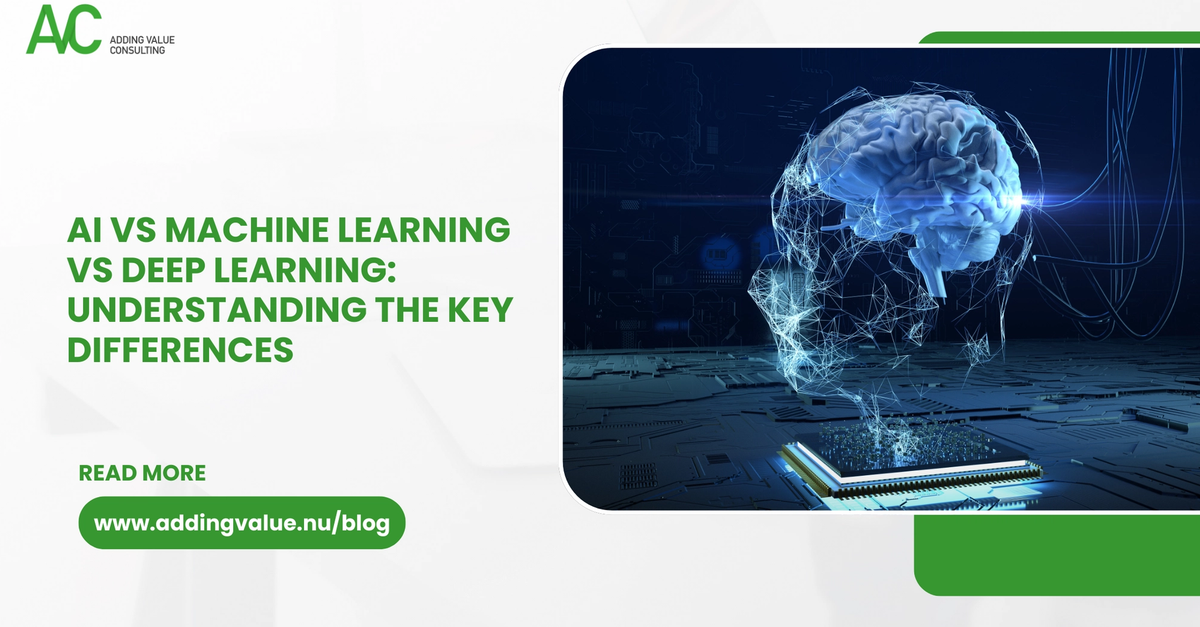 AI vs Machine Learning vs Deep Learning: Understanding the Key Differences