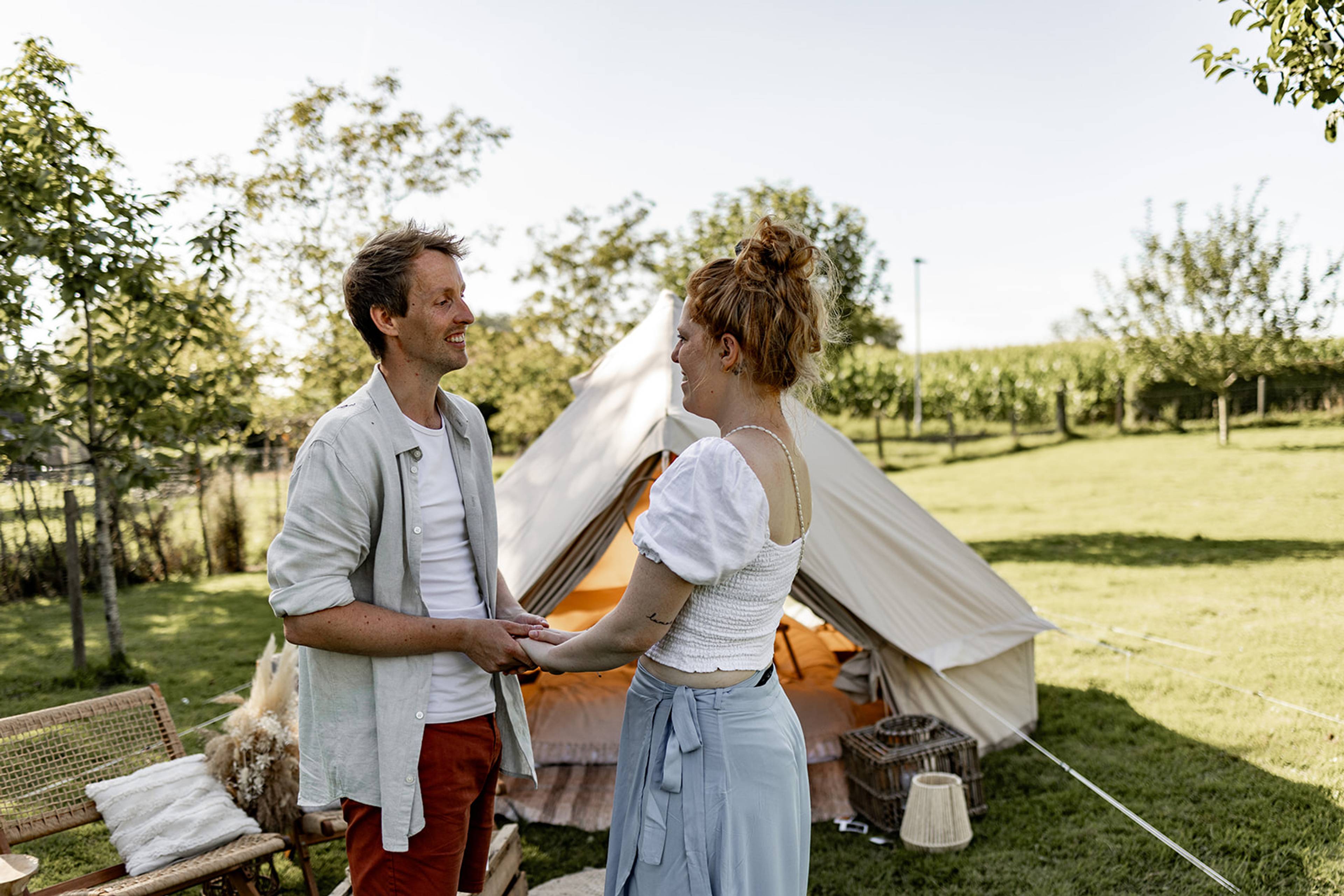 Aanzoek Annelien & Michaël