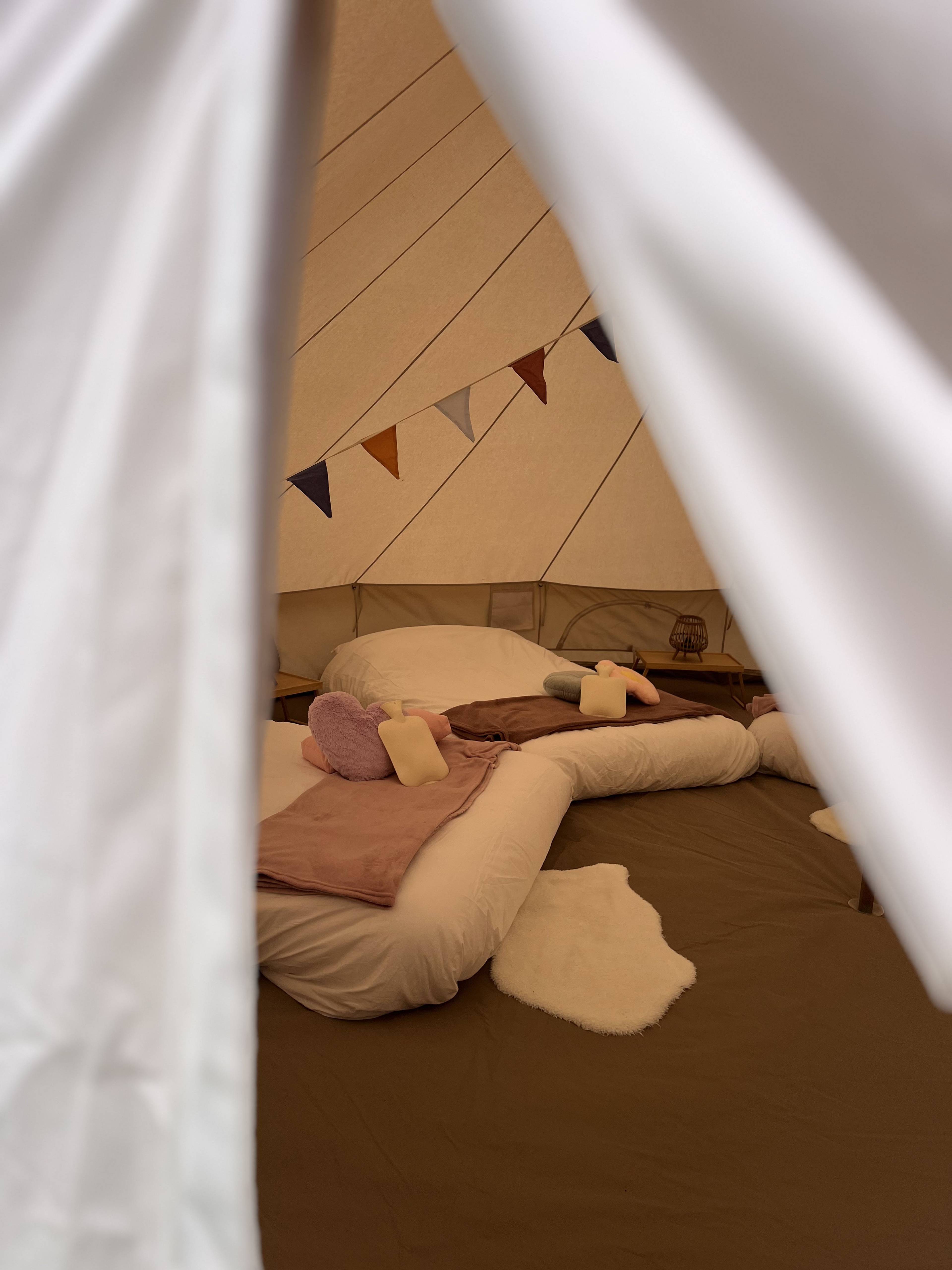 Glamping kids — kids birthday