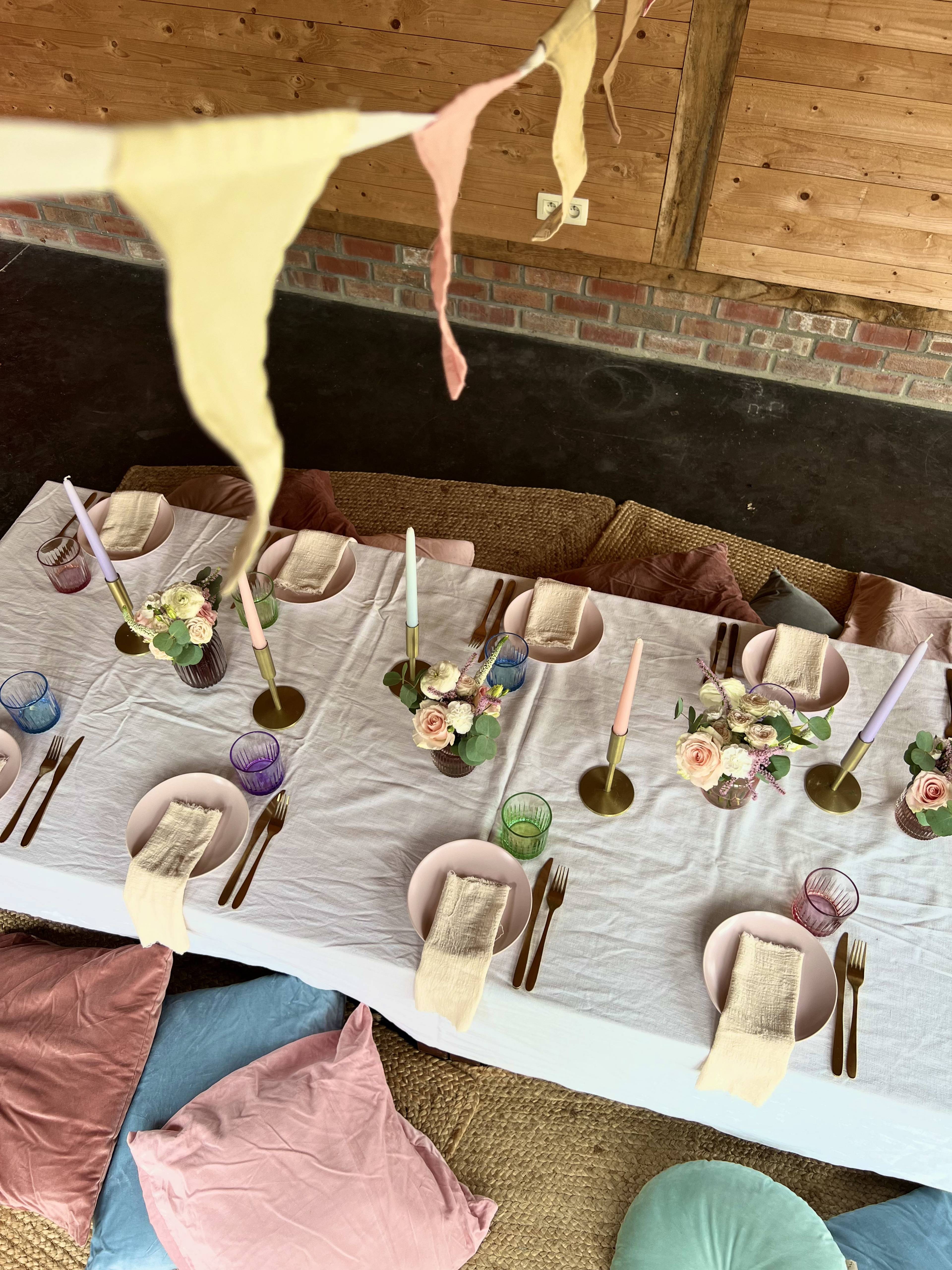 Glamping kids — kids birthday