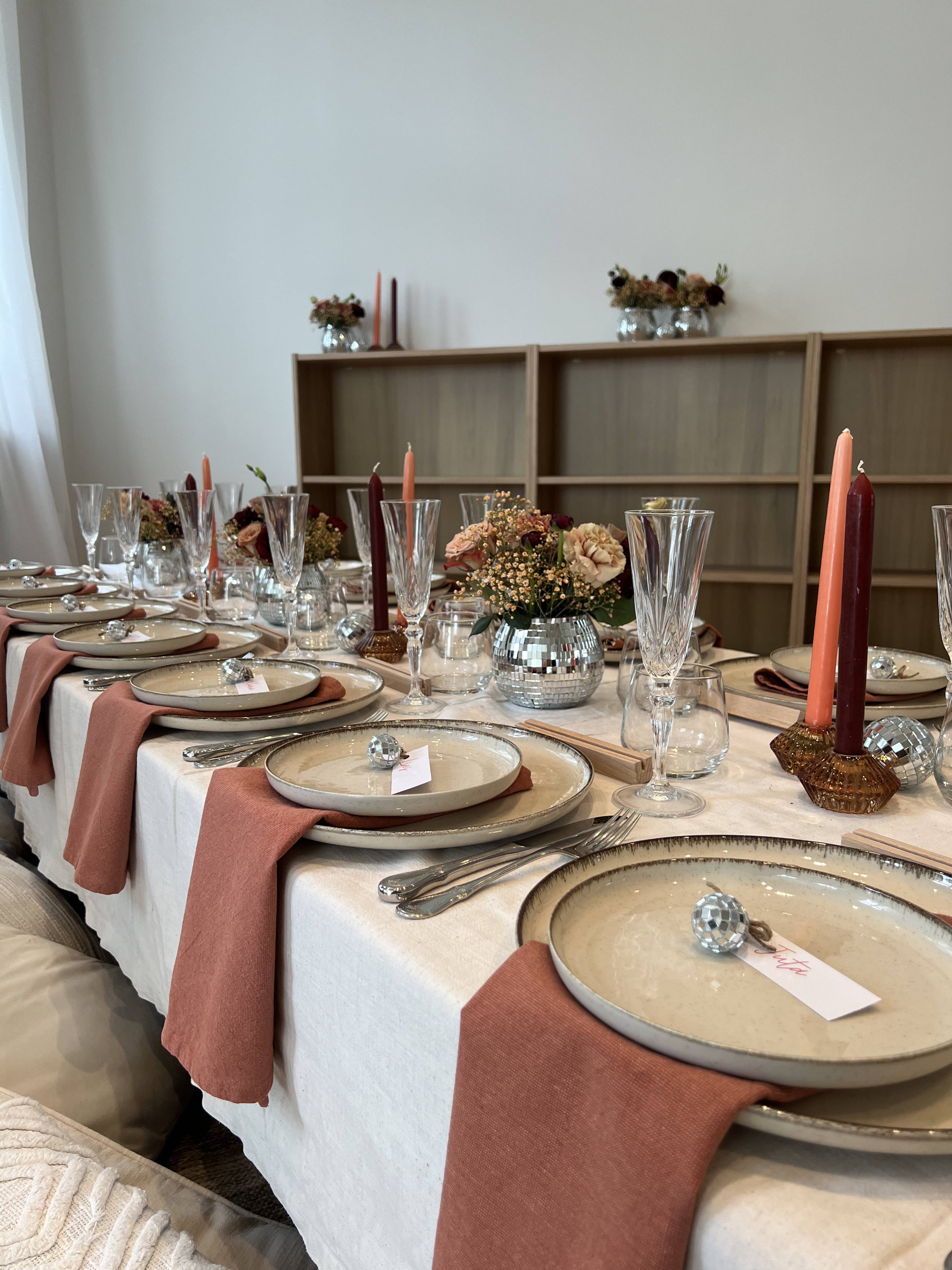Disco & blush — babyshower