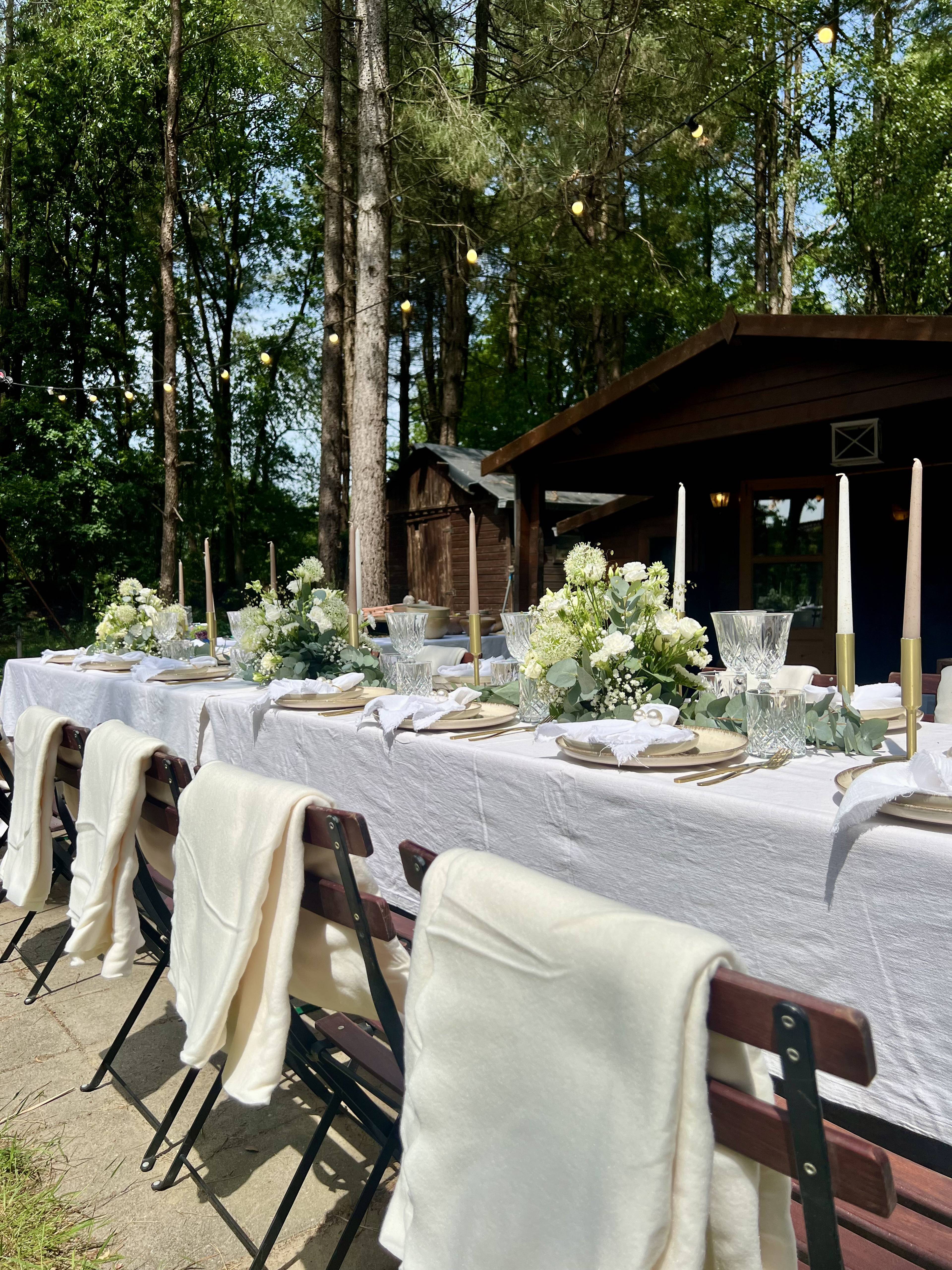 Bachelorette in the woods