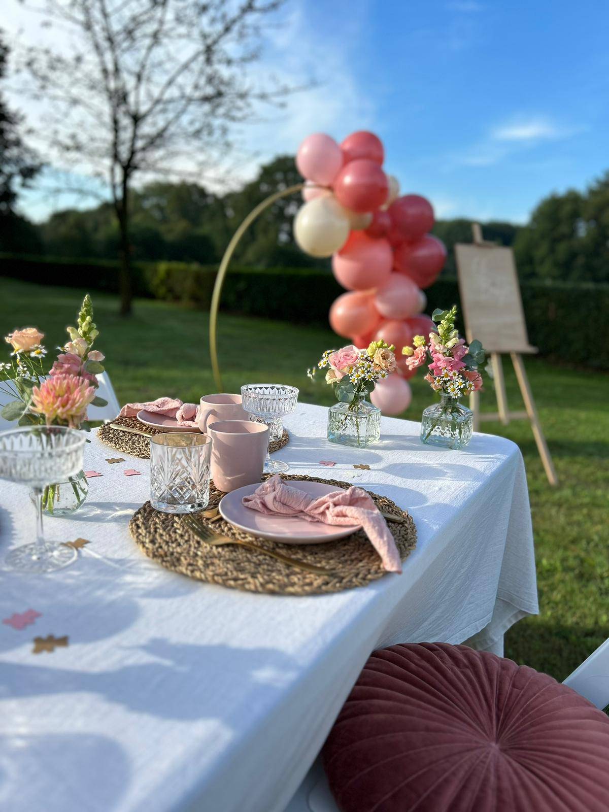 Baby in bloom — babyshower
