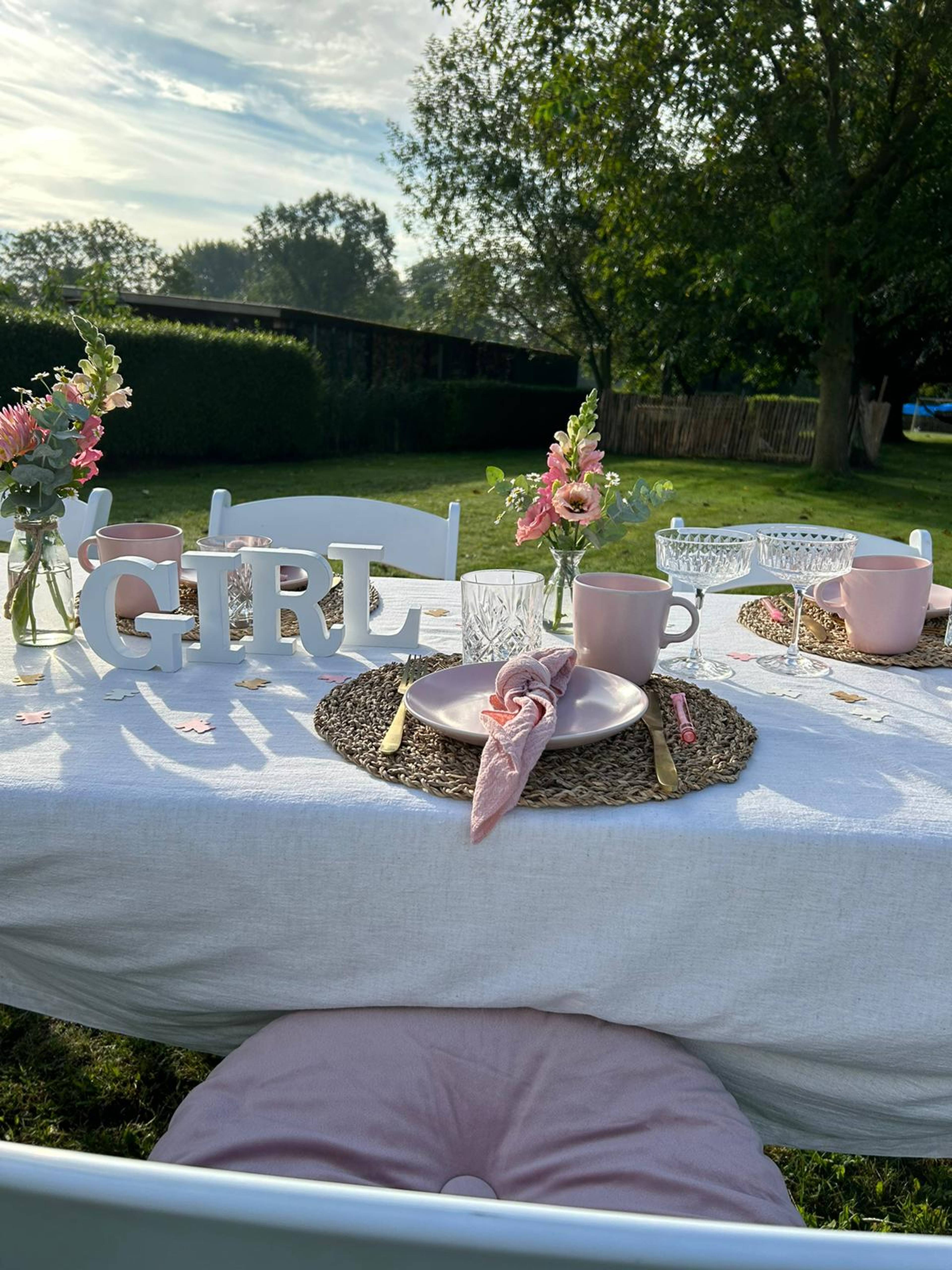 Baby in bloom — babyshower
