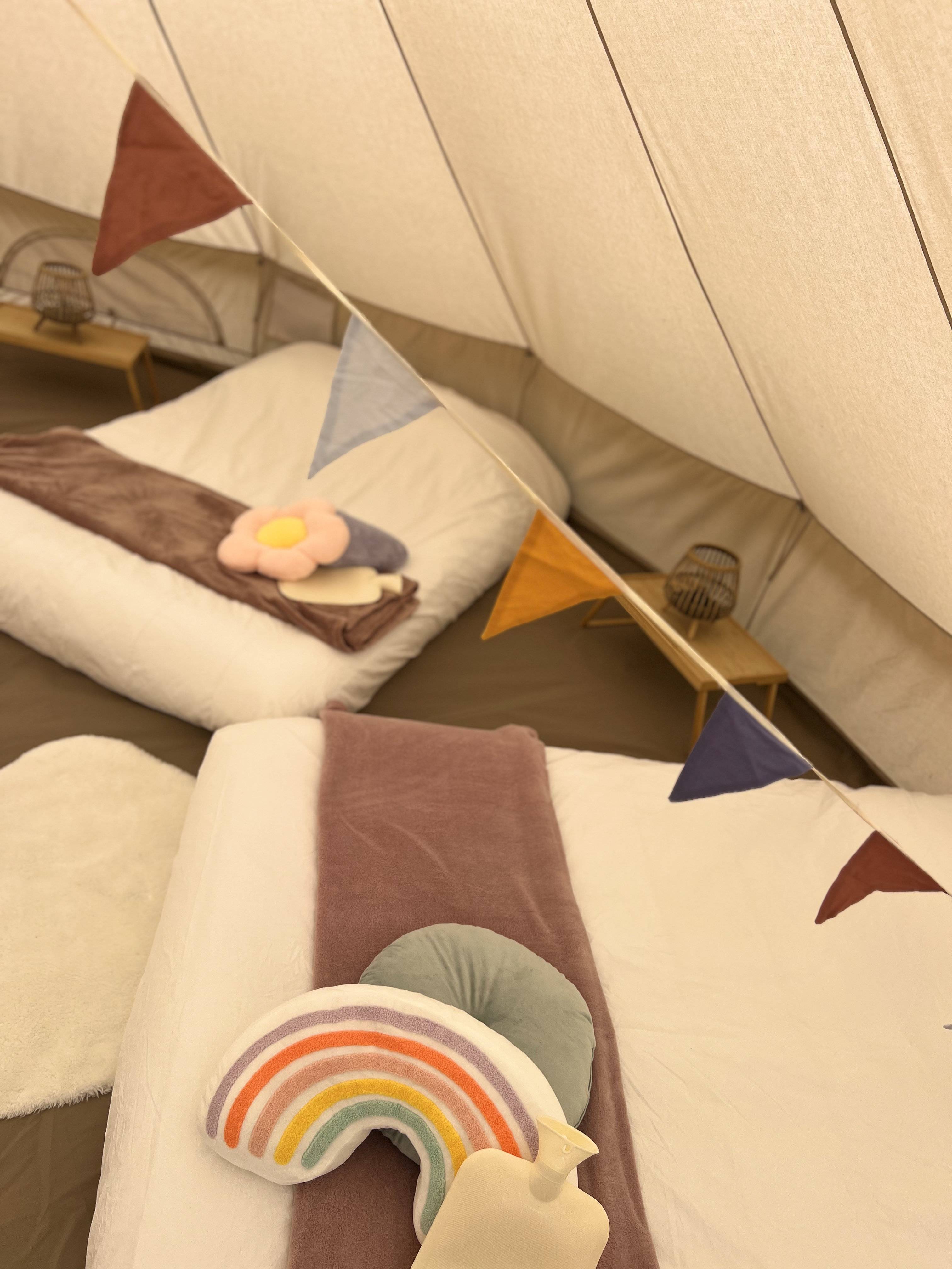 Glamping kids — kids birthday