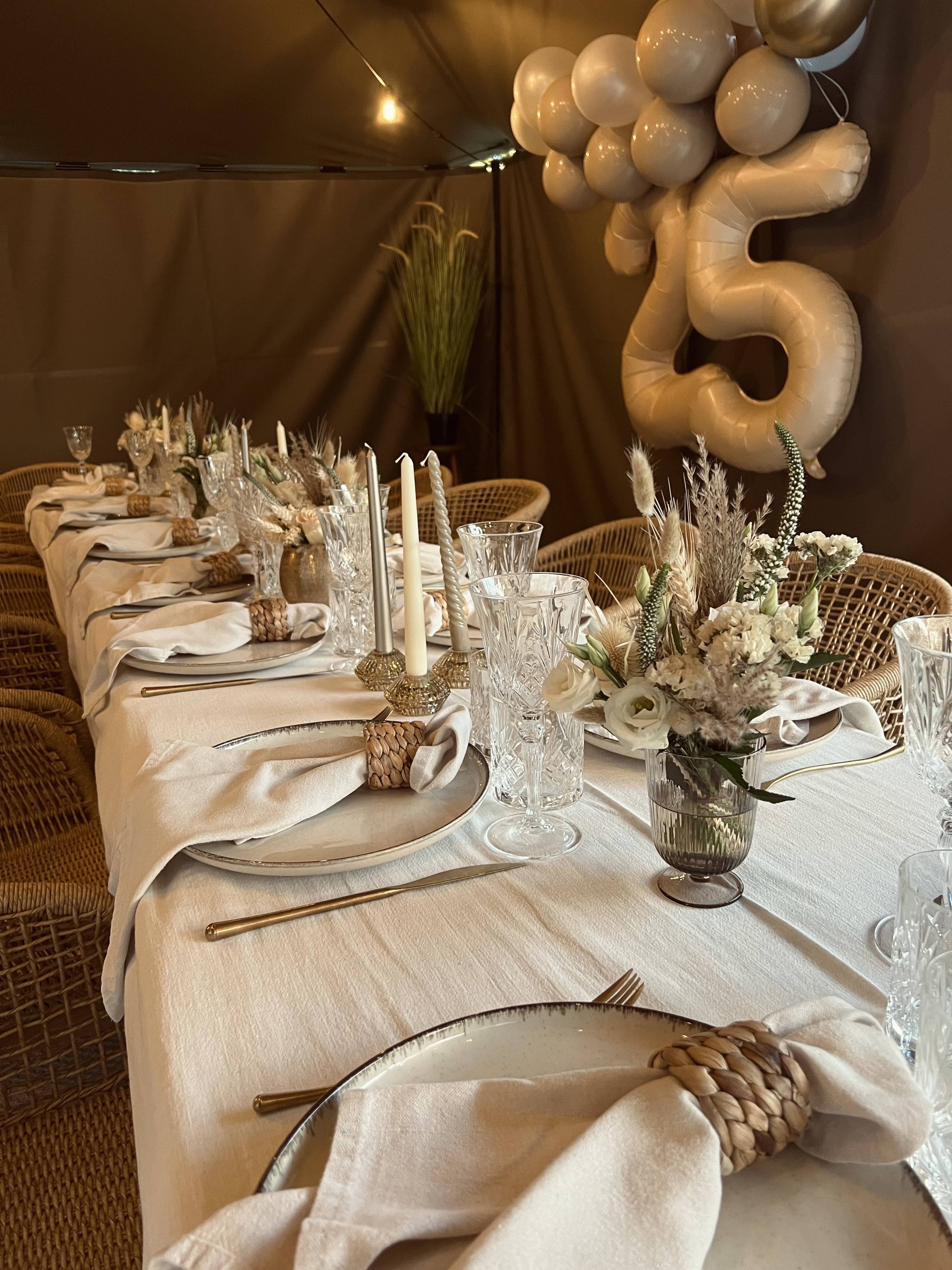 Champagne Tones — 25th birthday