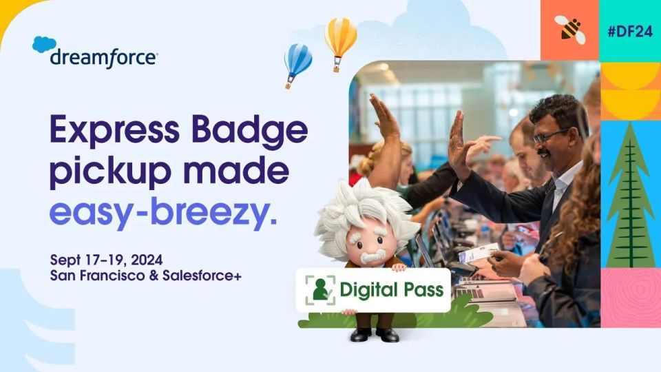 dreamforce tips: express badge pickup