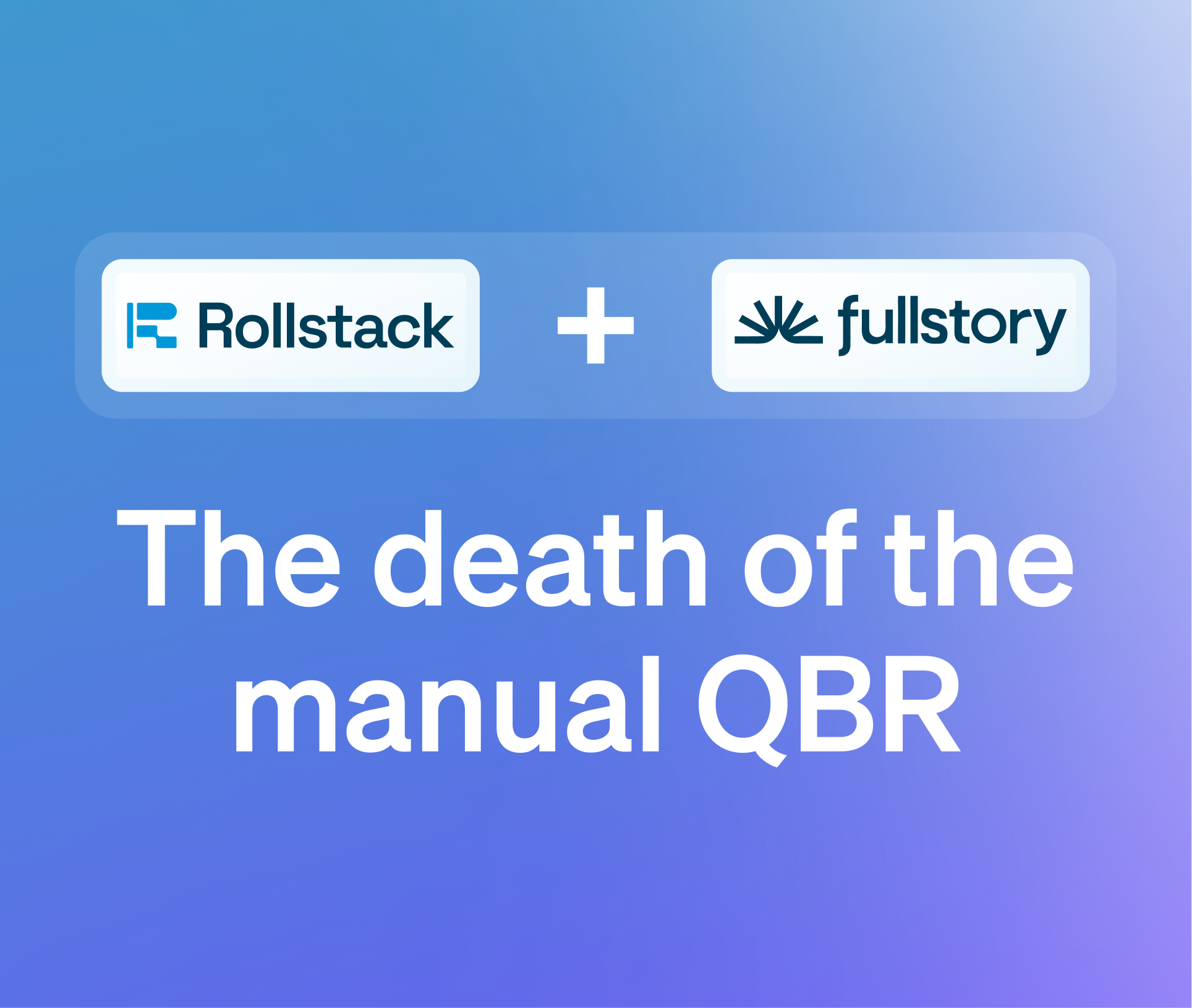 The death of the manual QBR Webinar