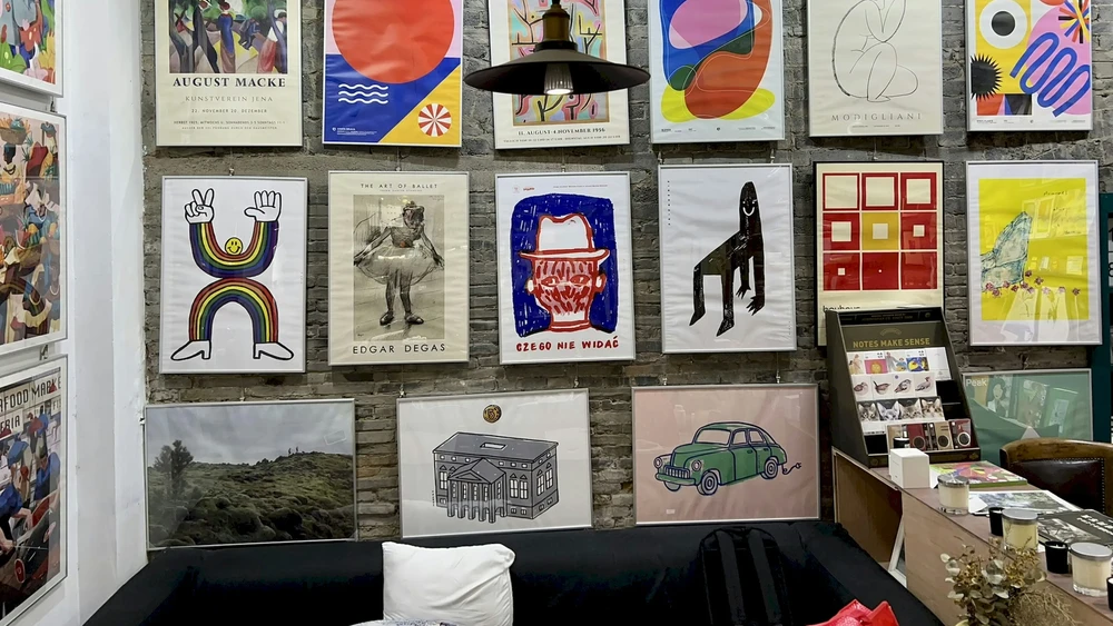 Galeria plakatów handmade