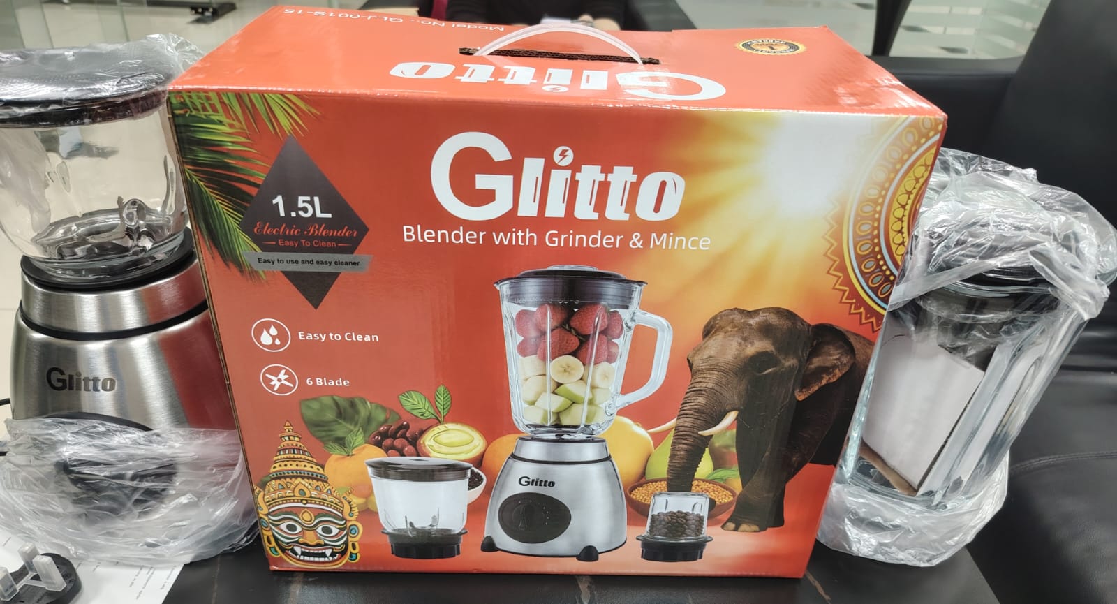Blender with Grinder - Glitto