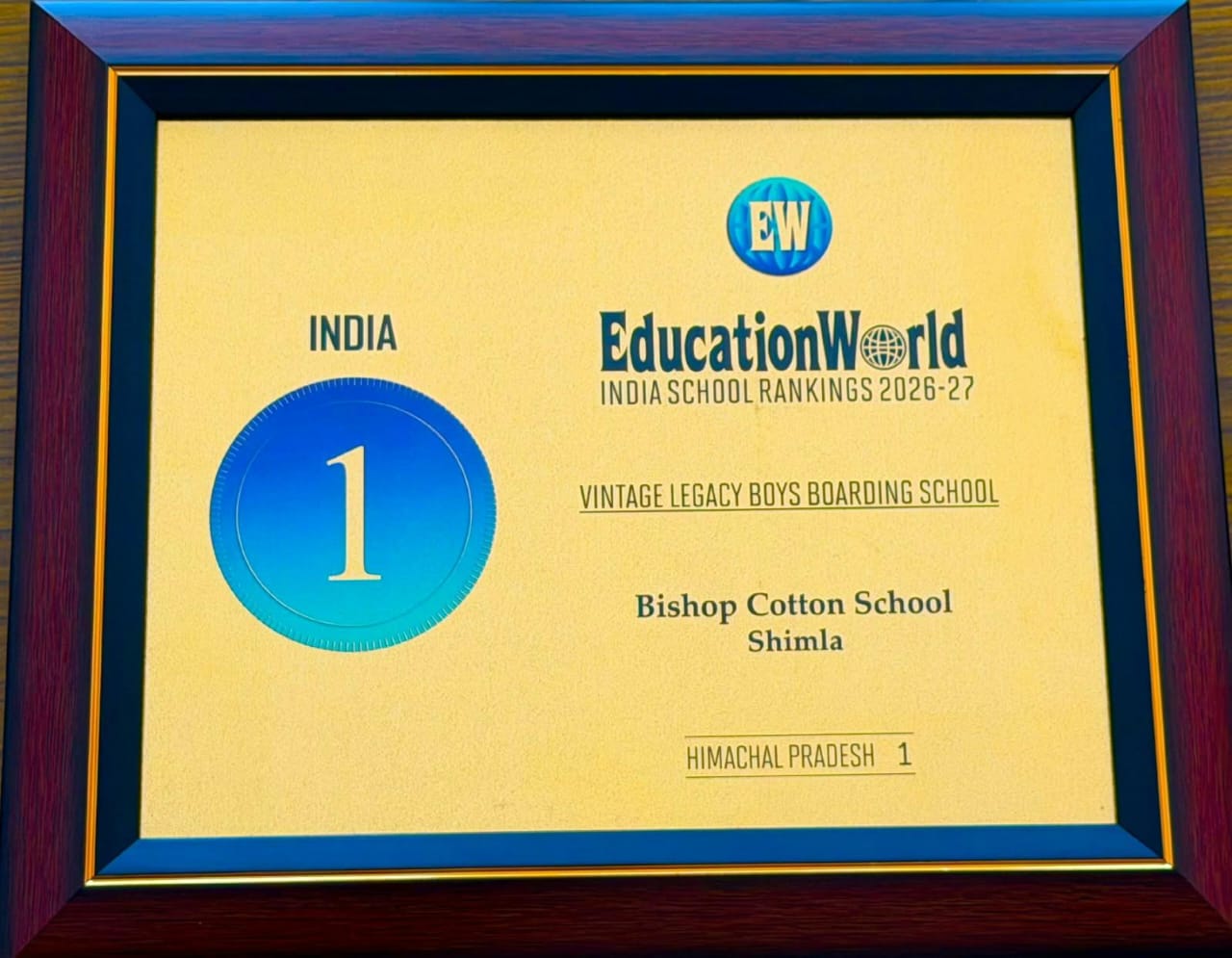 A Proud Moment for BCS!