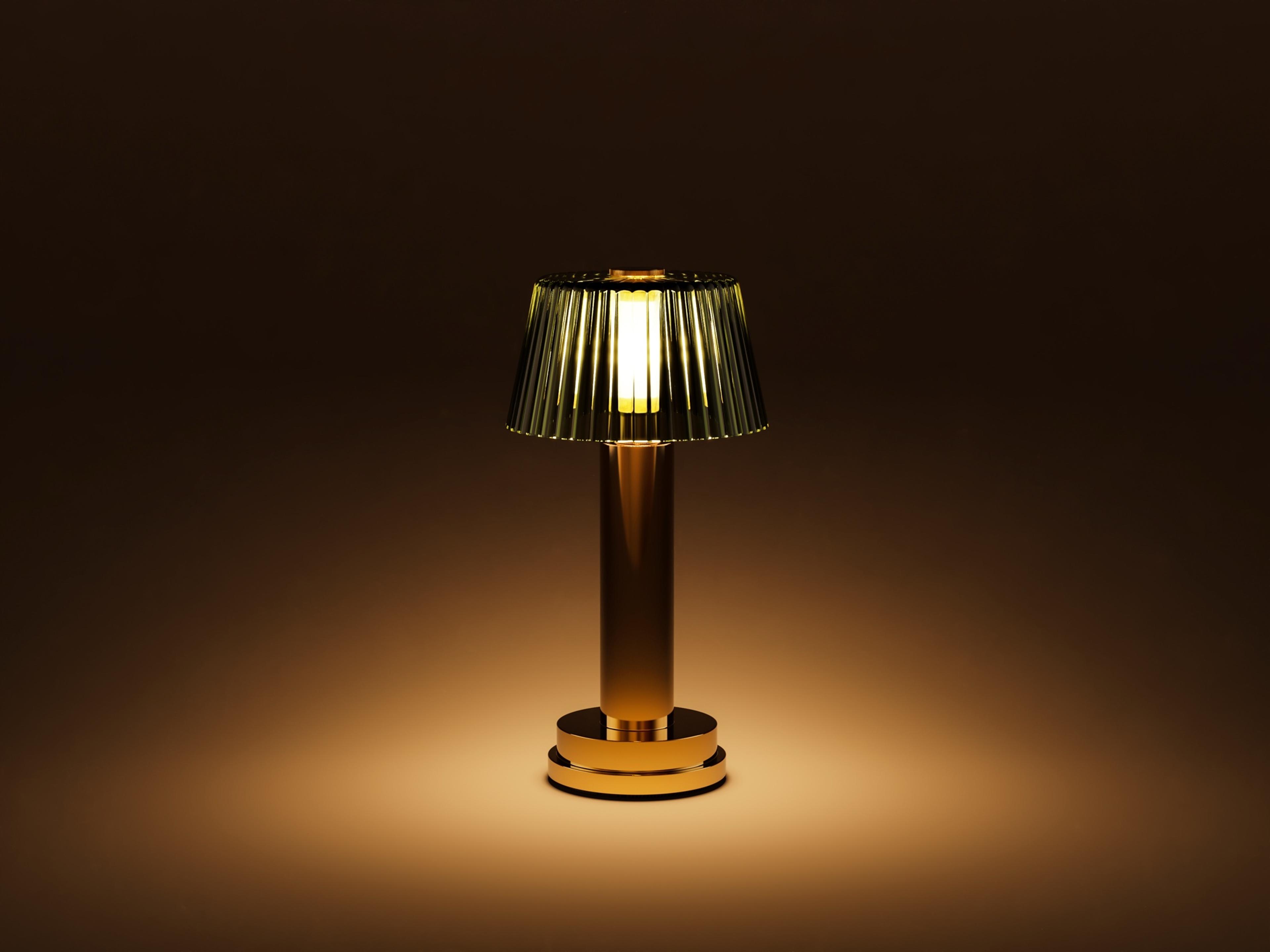 Victoria — Polished Brass / Cotton / Warm White (2600K)