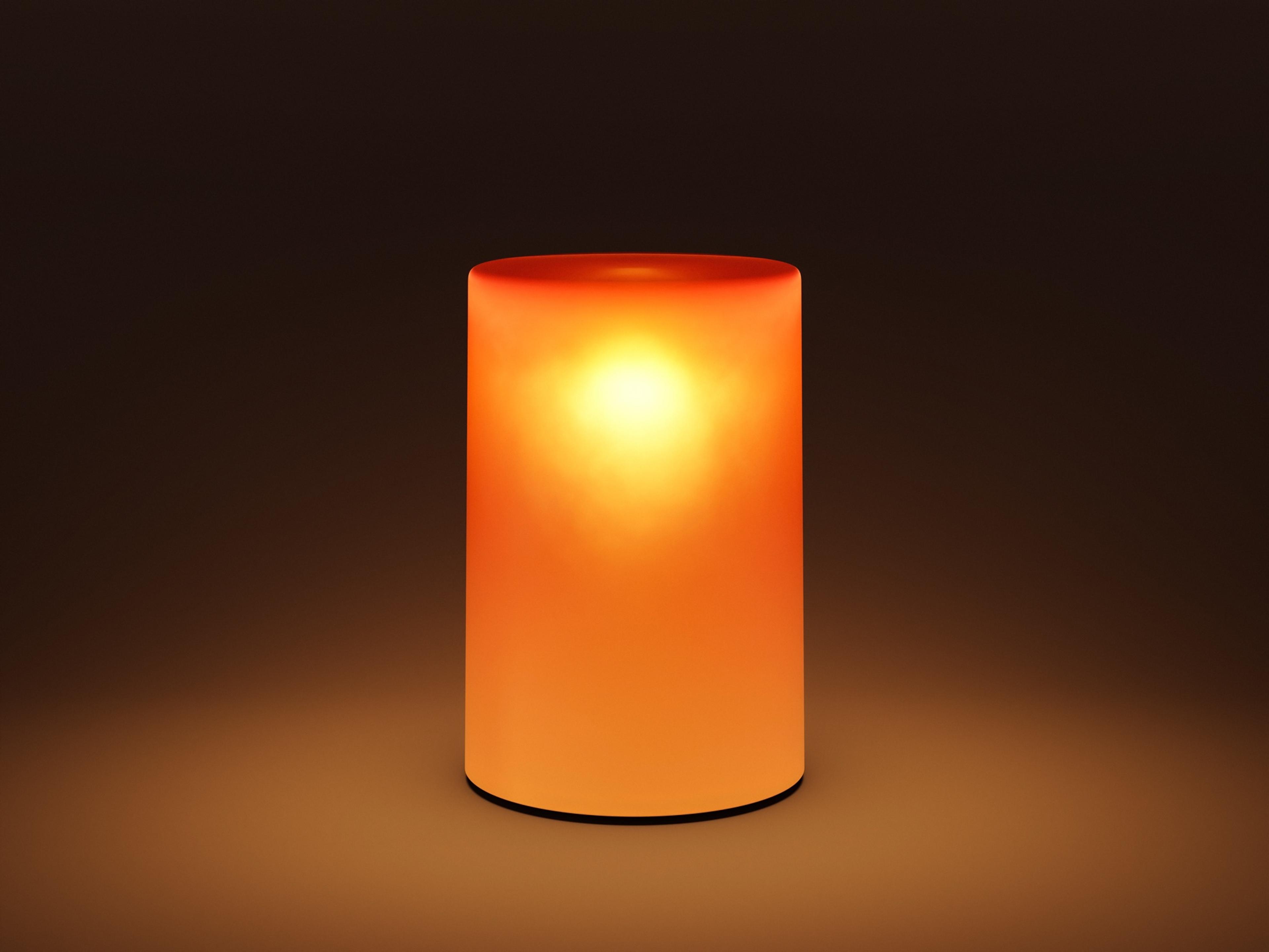 Gem — Square Resin / Opal / Warm White (2600K)