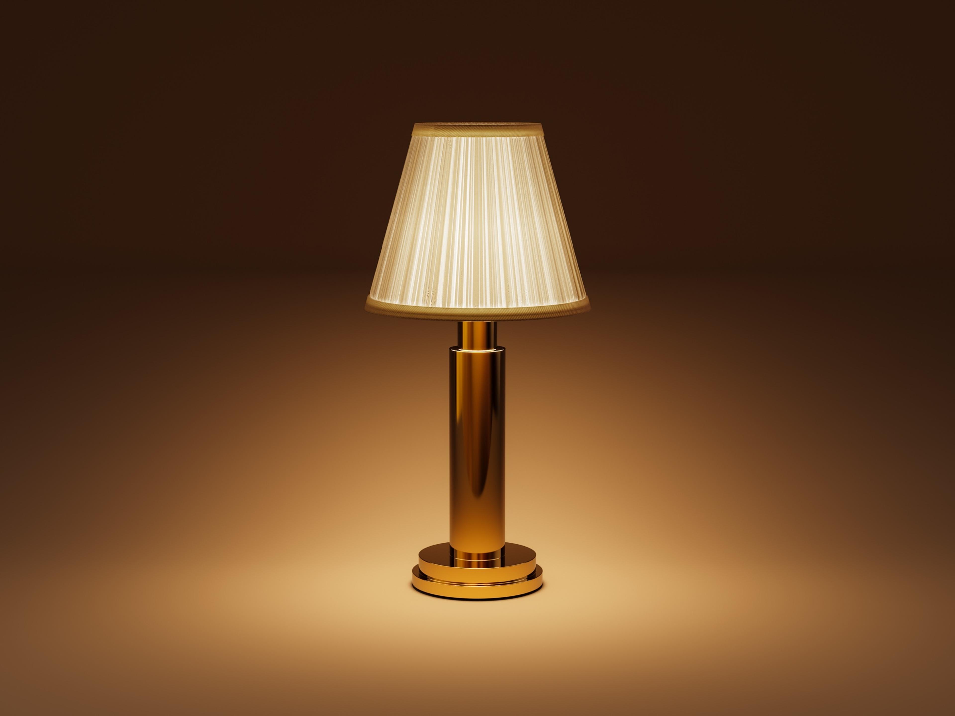 Elizabeth — Polished Brass / Cotton Cone