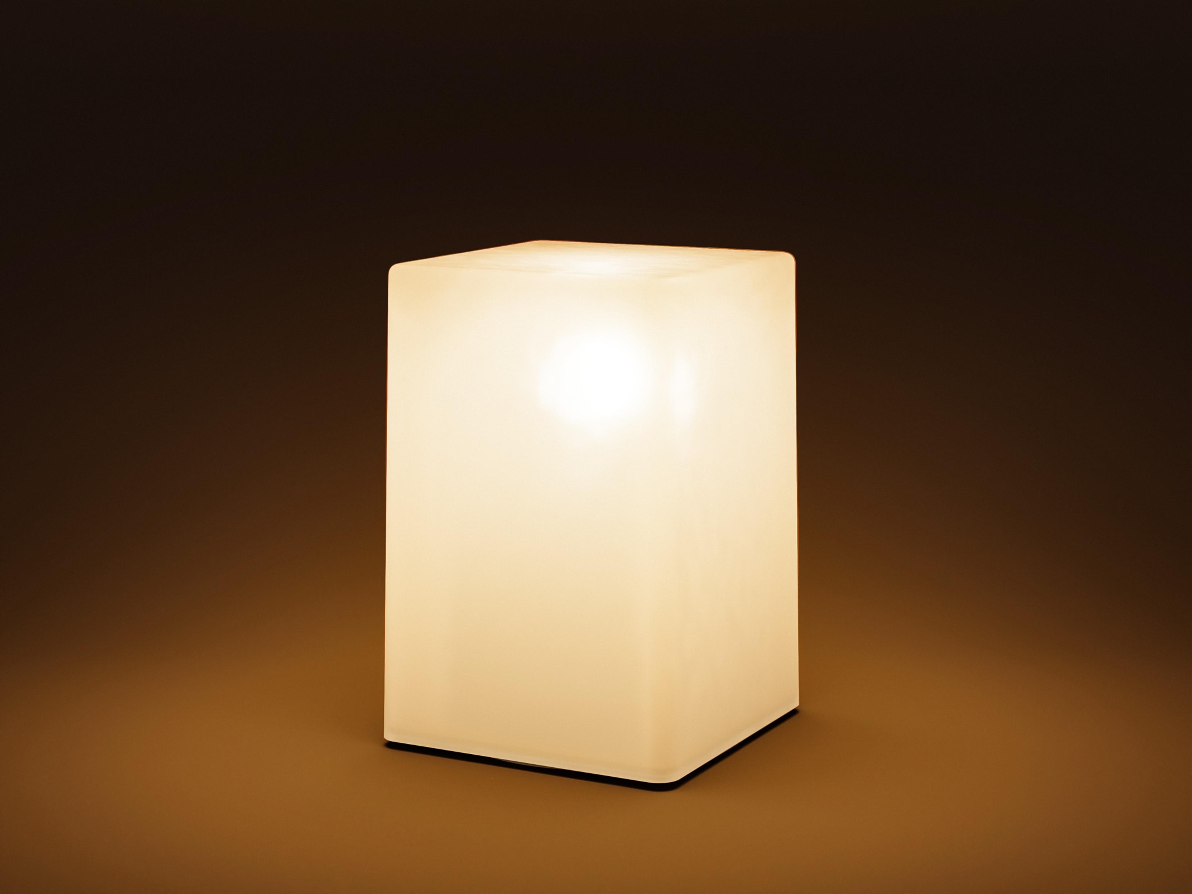 Gem — Square Resin / Opal / Warm White (2600K)