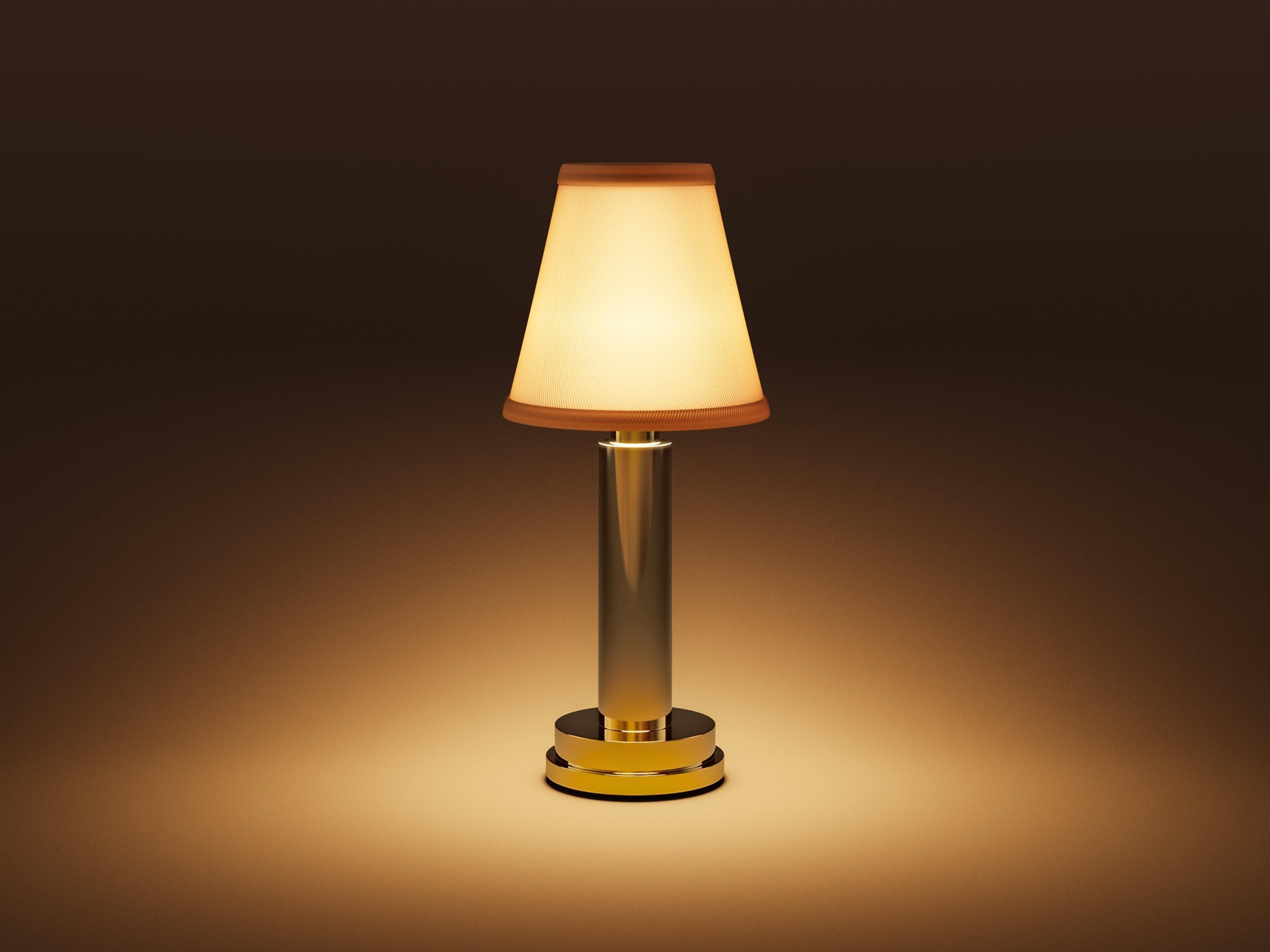 Victoria — Polished Brass / Cotton / Warm White (2600K)