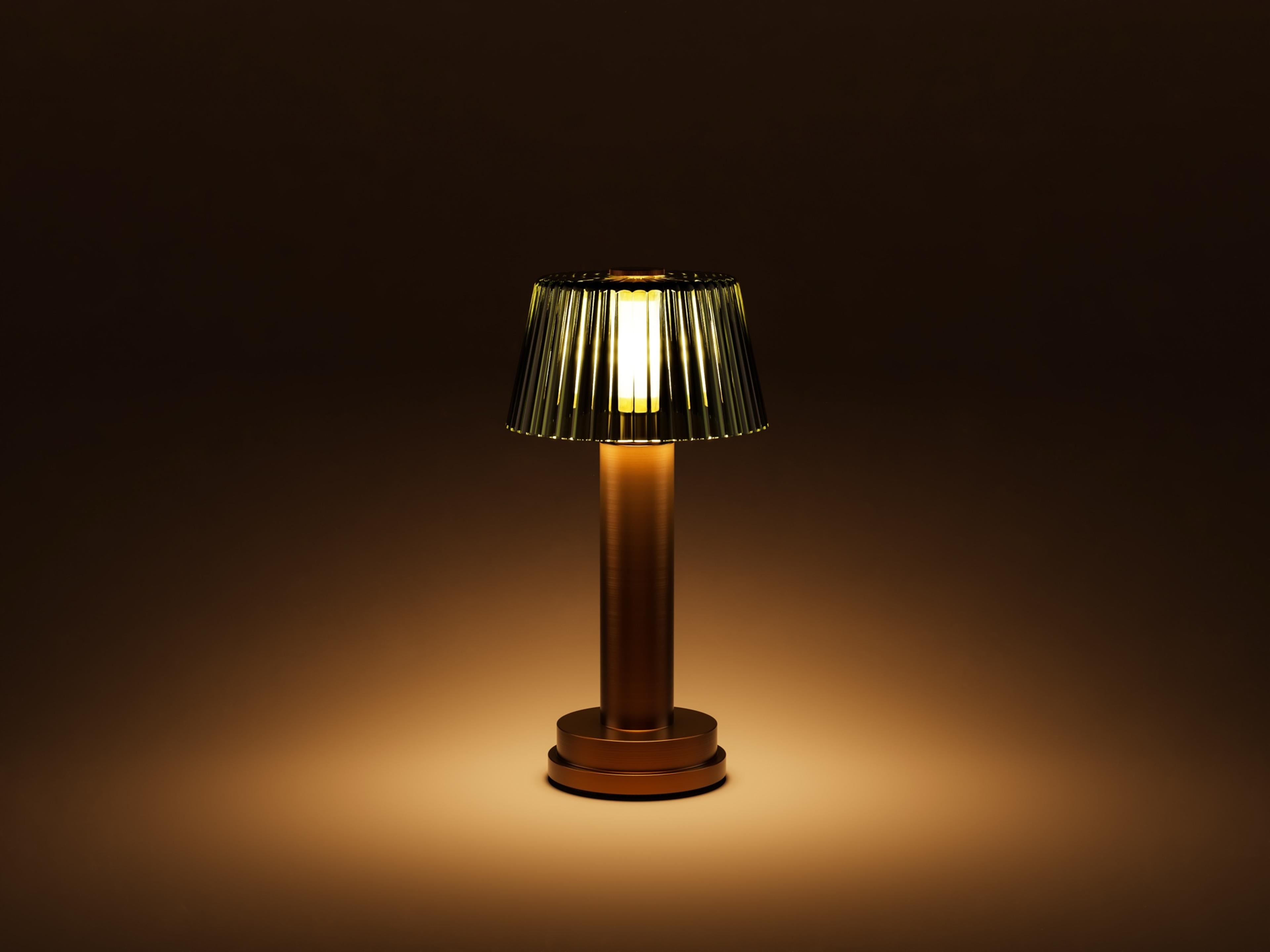 Victoria — Polished Brass / Cotton / Warm White (2600K)