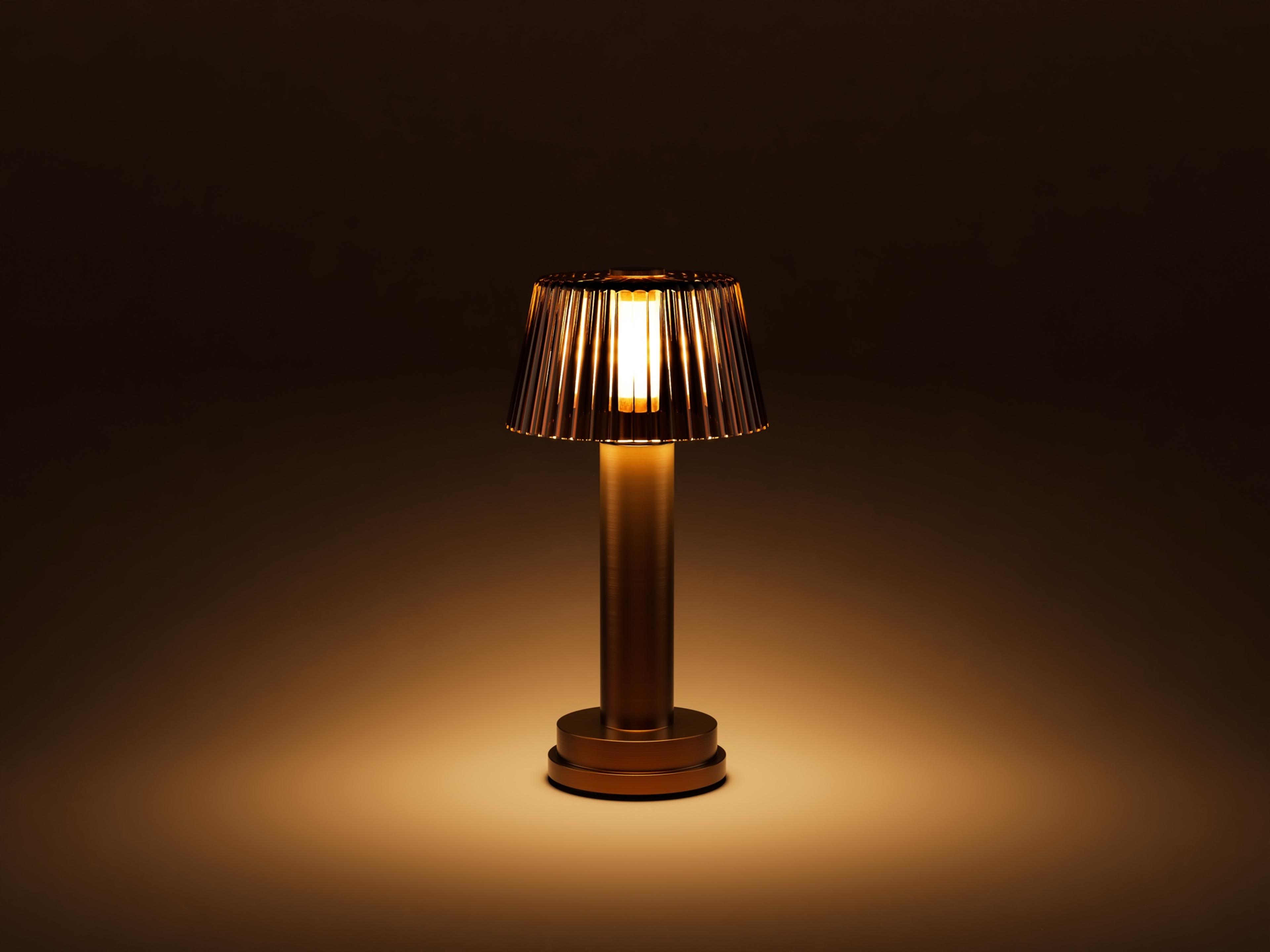 Victoria — Polished Brass / Cotton / Warm White (2600K)