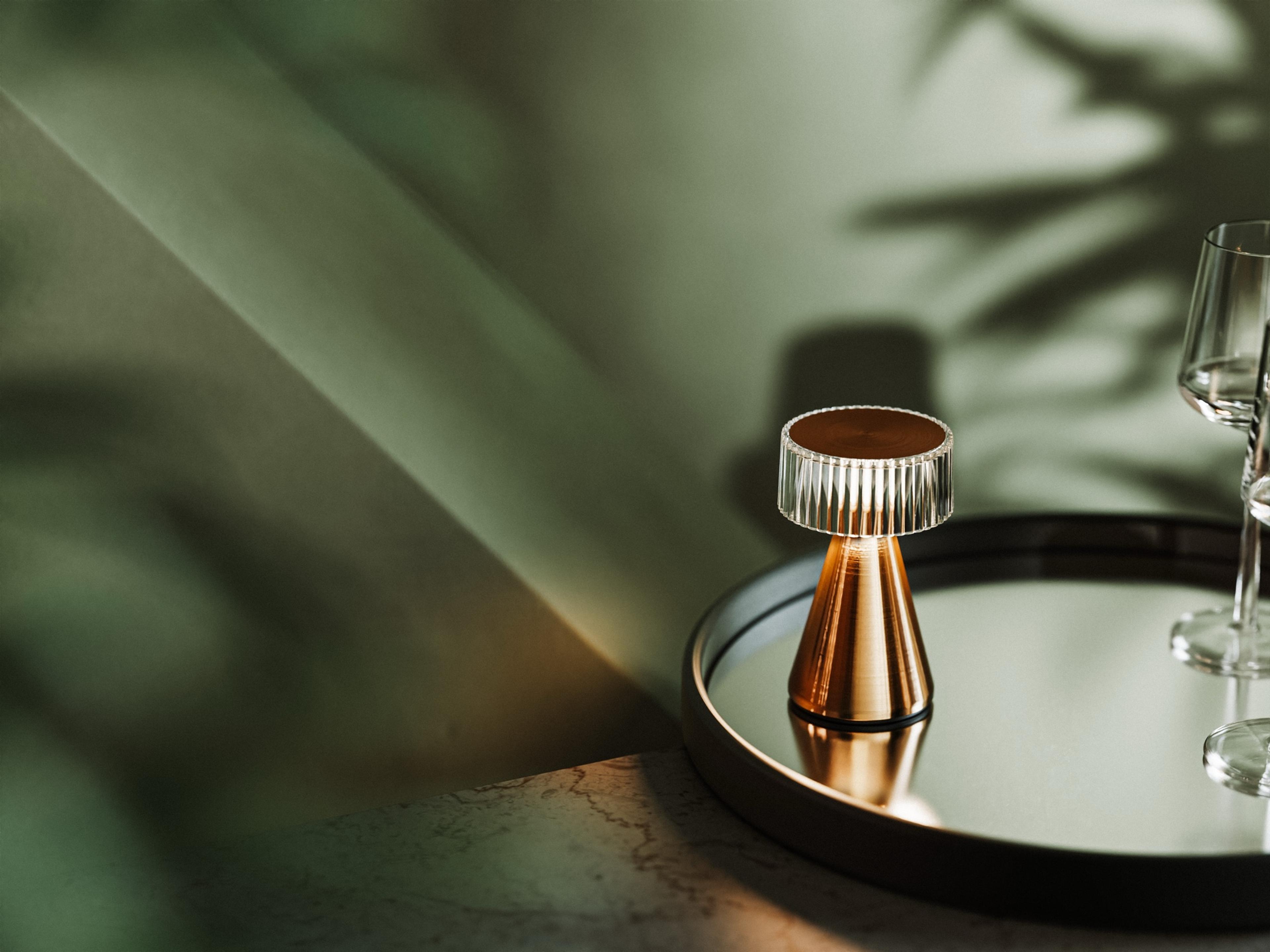 Piccolo — Brushed Bronze / Warm White (2600K)