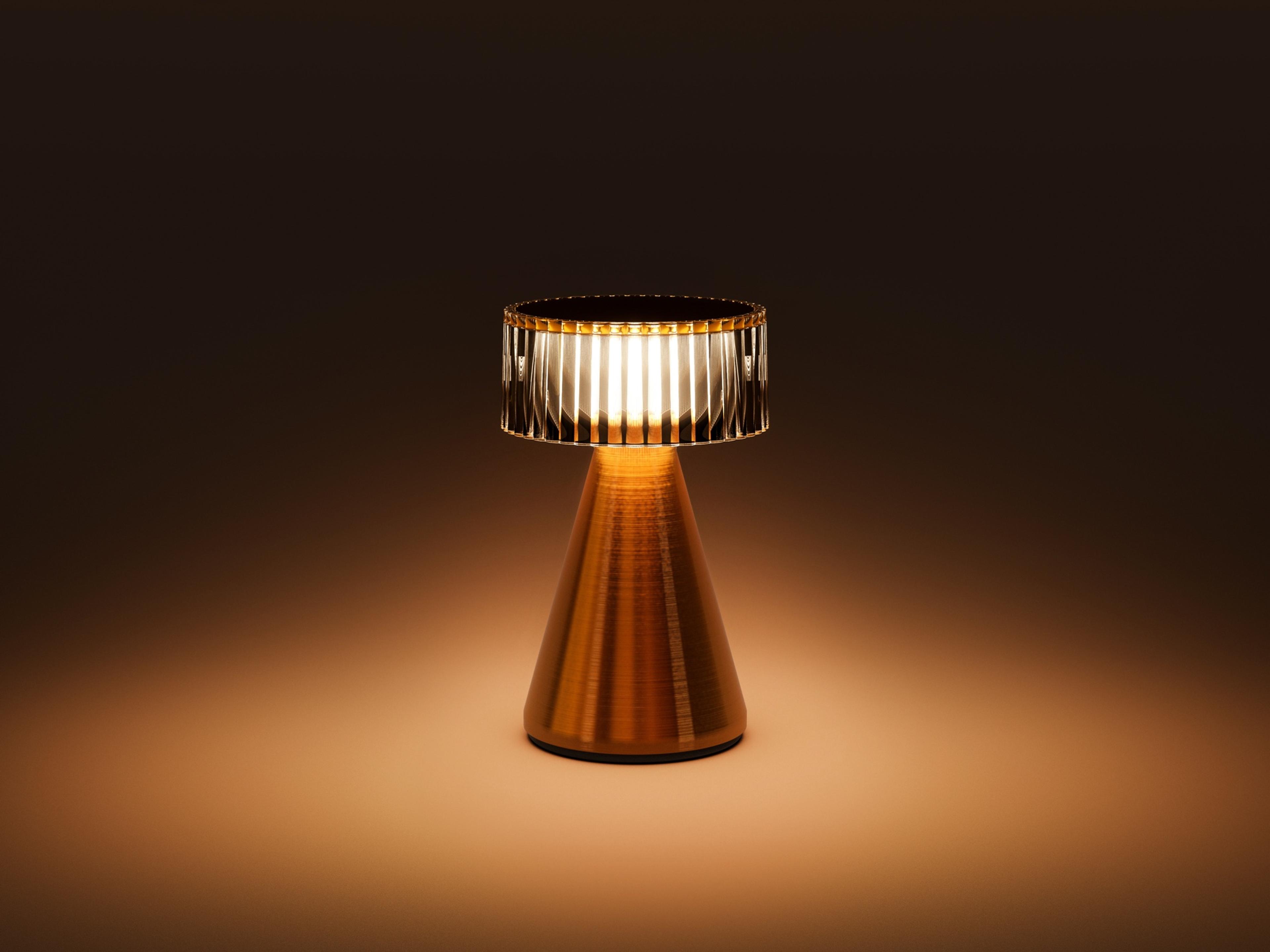 Piccolo — Brushed Bronze / Warm White (2600K)