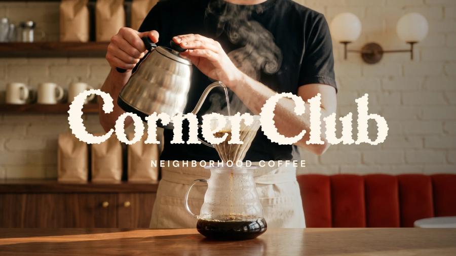 Identity, signage and a storefront for a neighbourhood coffee shop.