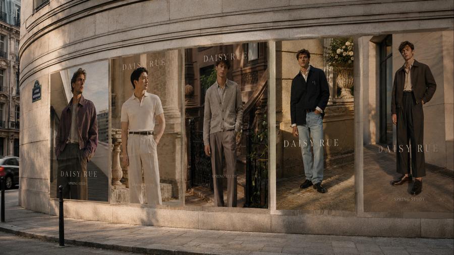 Daisy Rue — naming, identity and storefront for a womenswear label